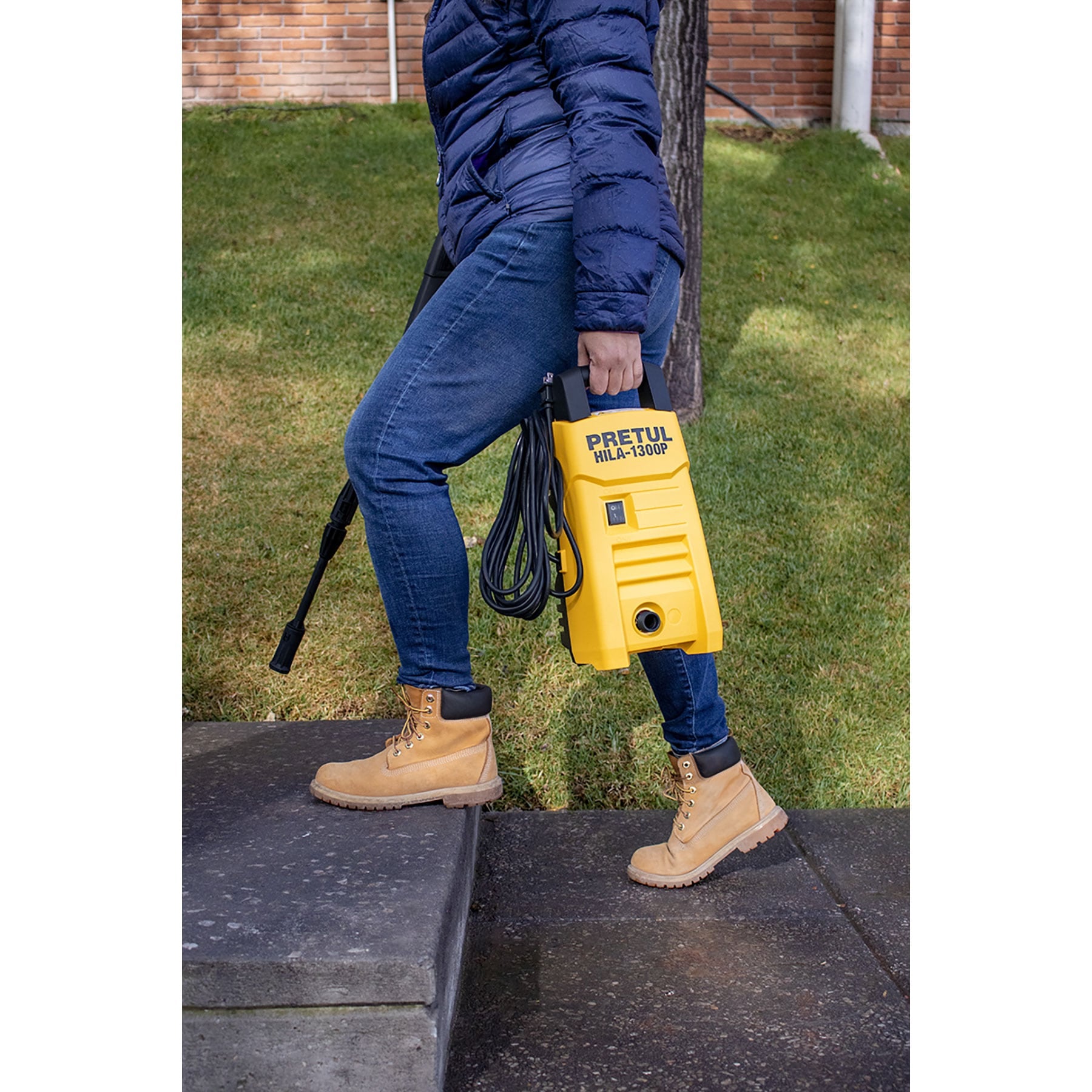 Hidrolavadora eléctrica 1300 PSI, PRETUL