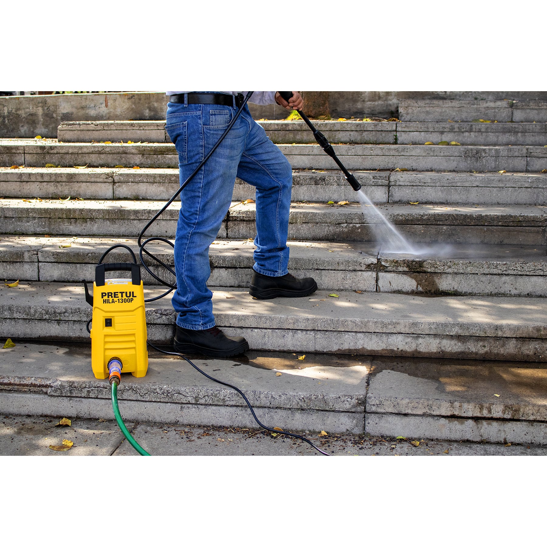 Hidrolavadora eléctrica 1300 PSI, PRETUL