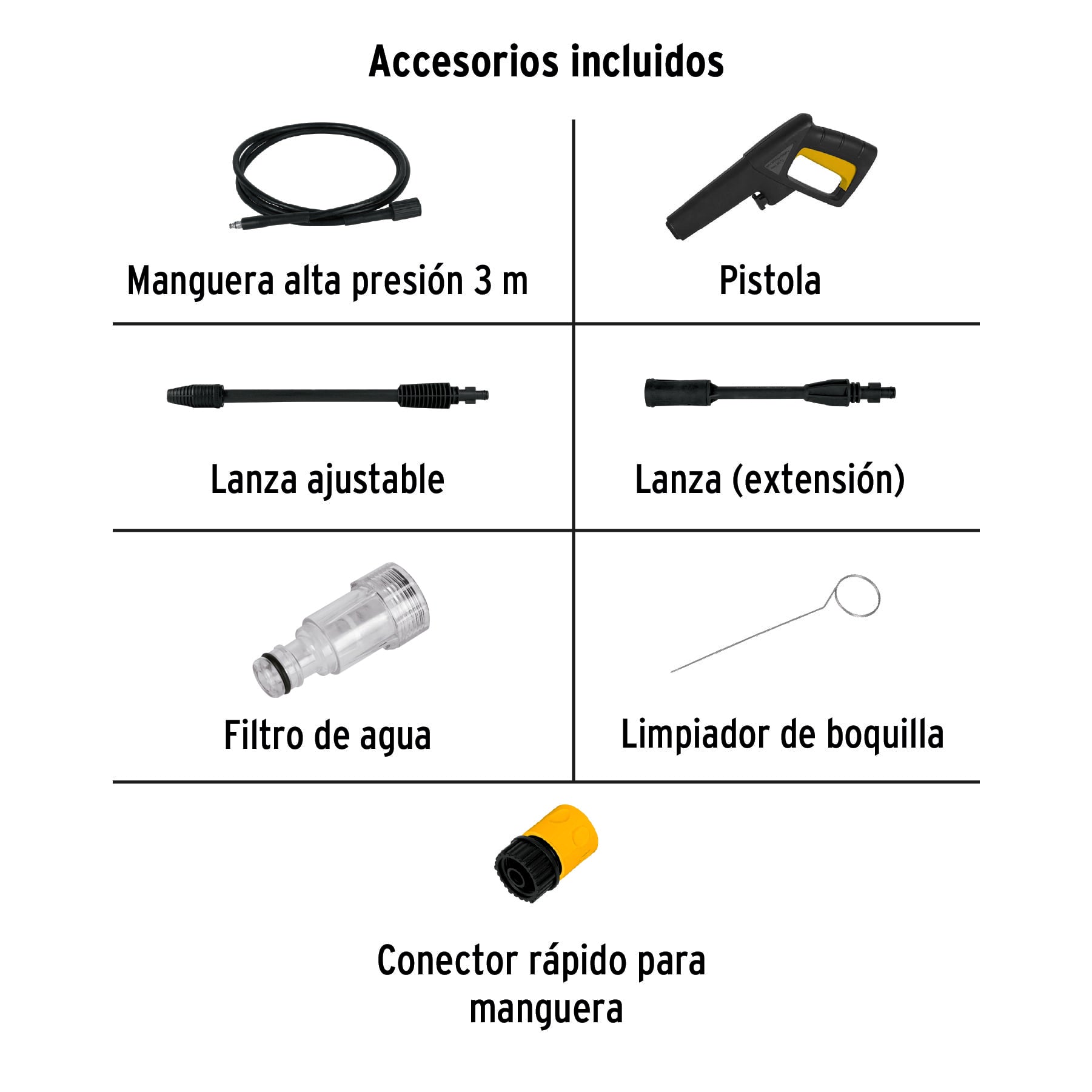 Hidrolavadora eléctrica 1300 PSI, PRETUL
