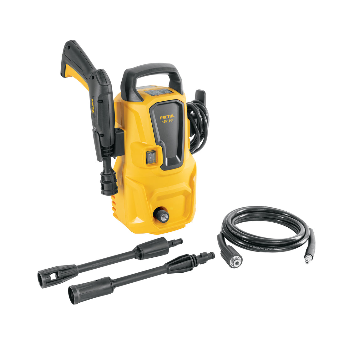 Hidrolavadora eléctrica 1350 PSI, PRETUL