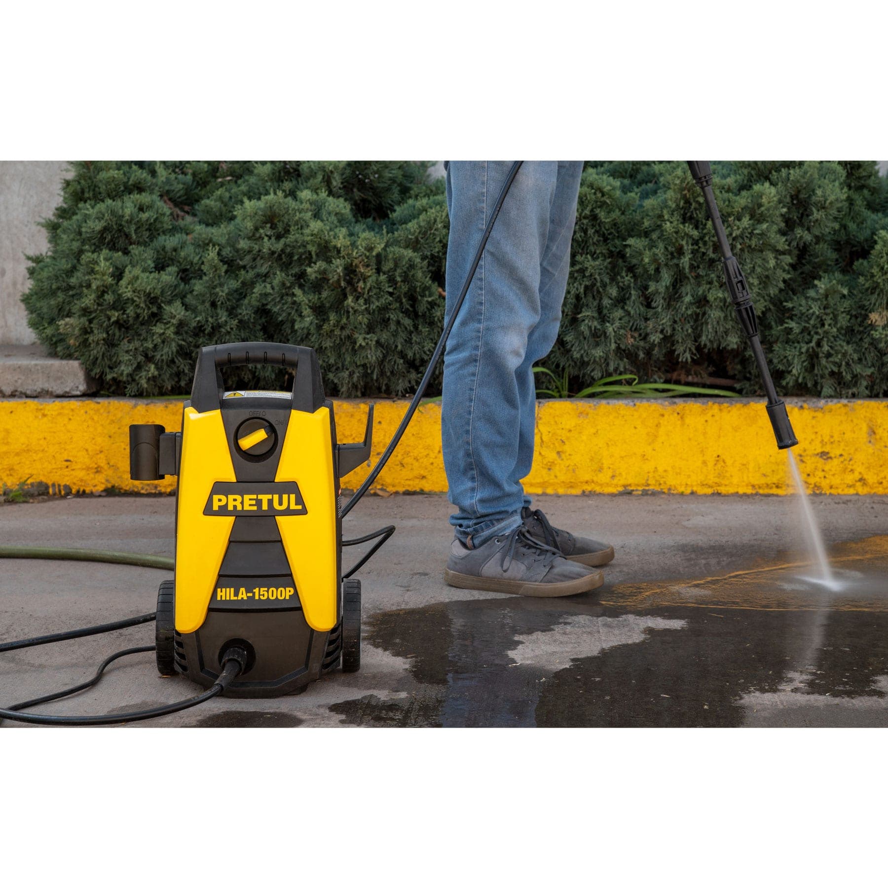 Hidrolavadora eléctrica 1500 PSI, PRETUL