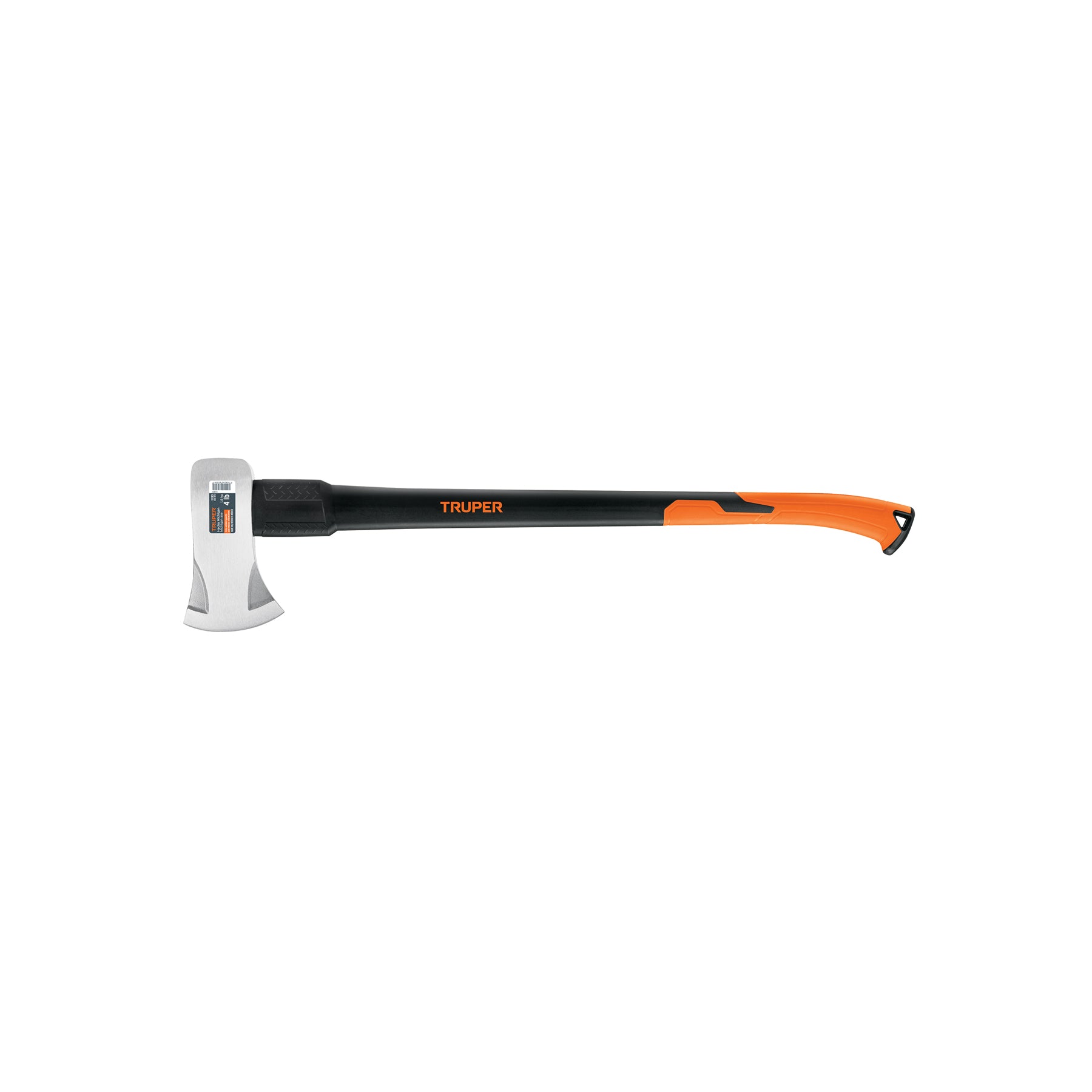 Hacha Michigan 4 lb, mango fibra de vidrio 34", TRUPER