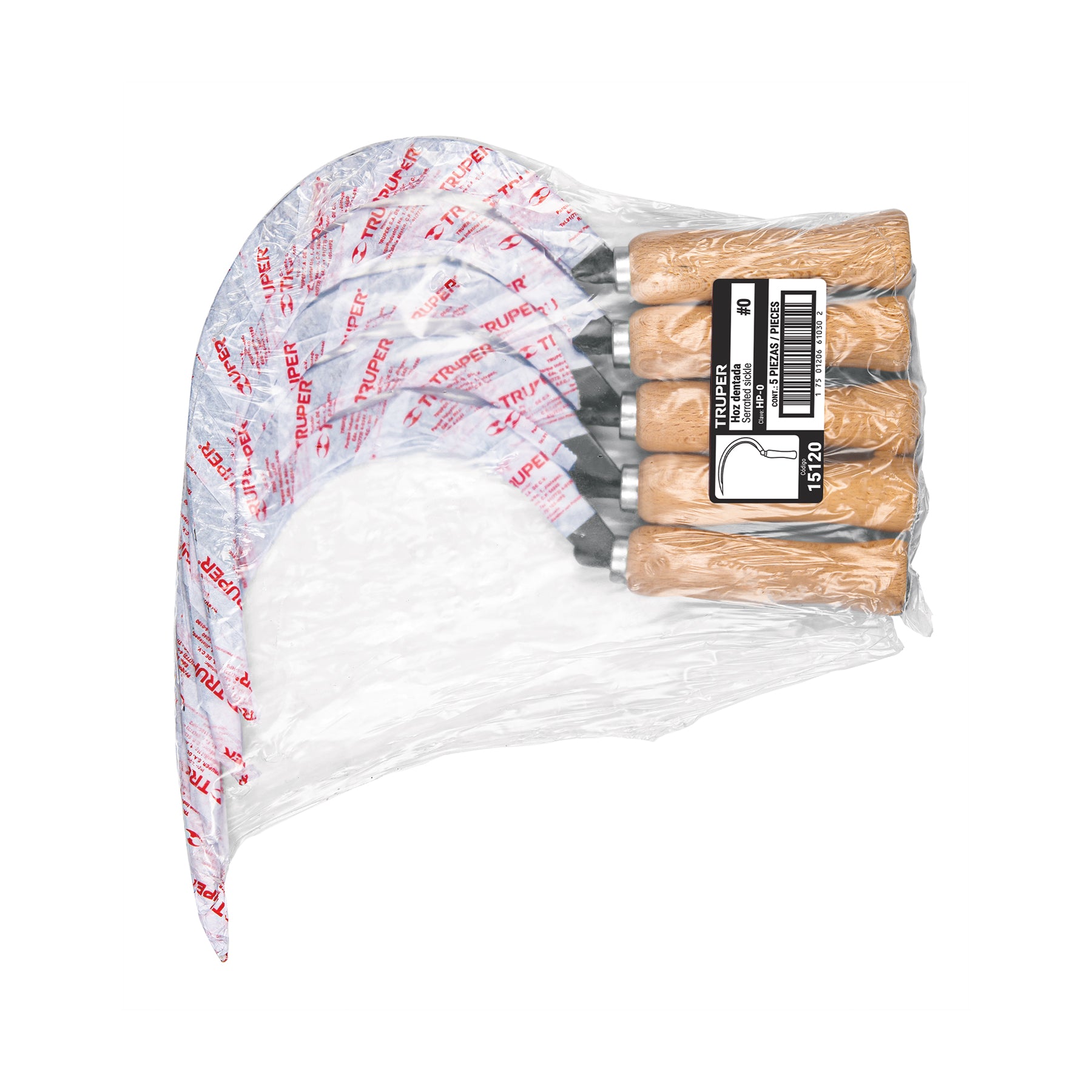 Hoz dentada 0, 16", TRUPER
