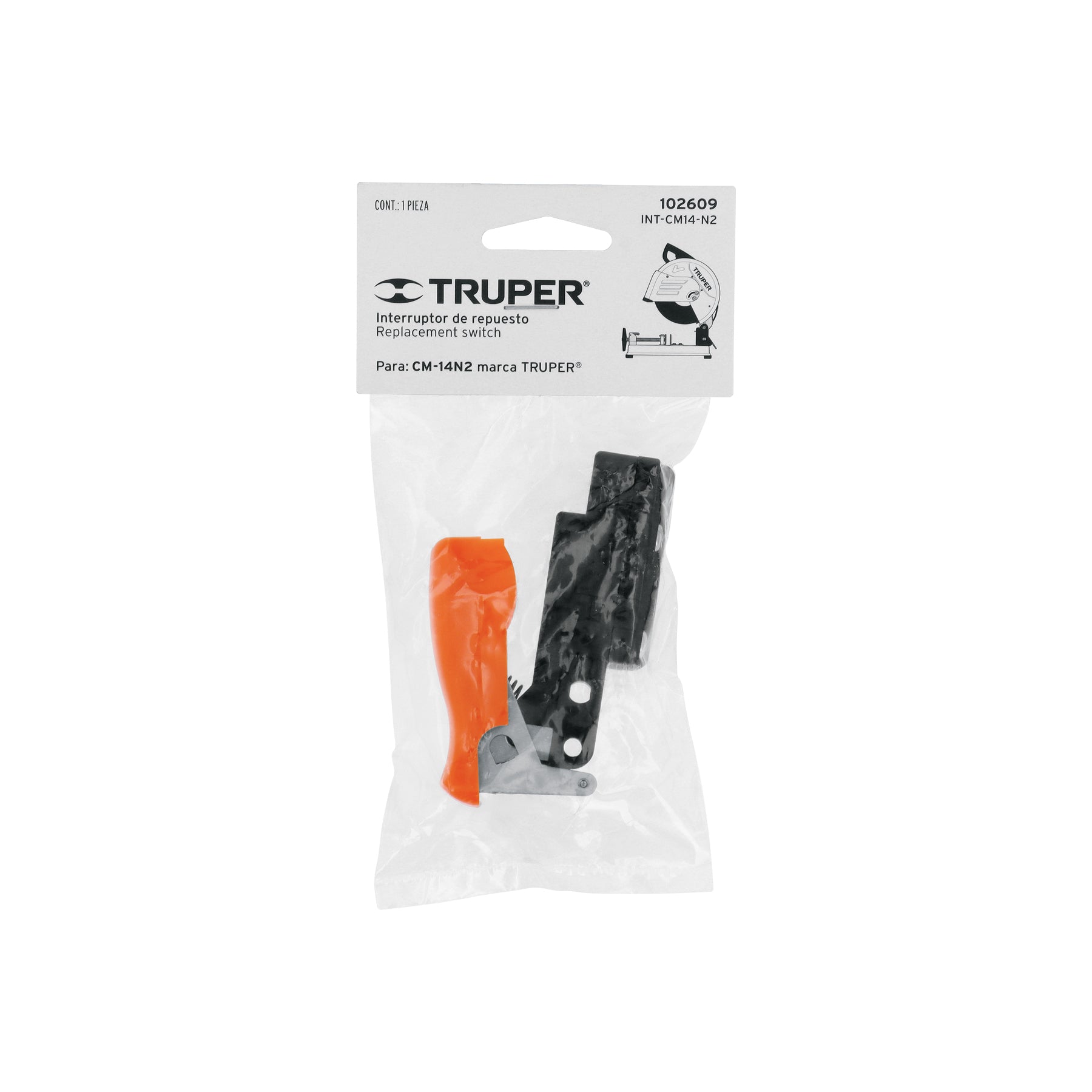 Interruptor de repuesto para CM14-N2, TRUPER