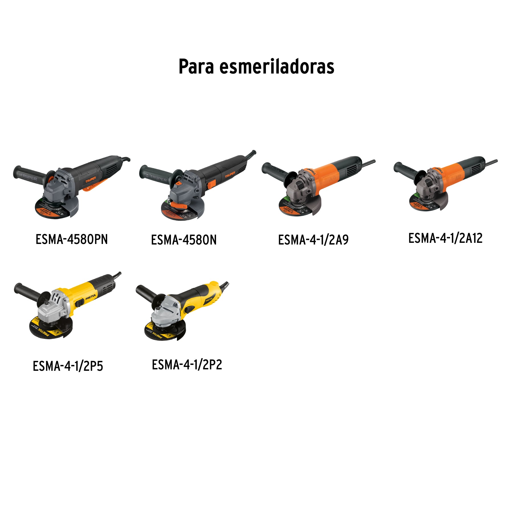 Interruptor de repuesto p/esmeriladoras Grupo 1, TRUPER