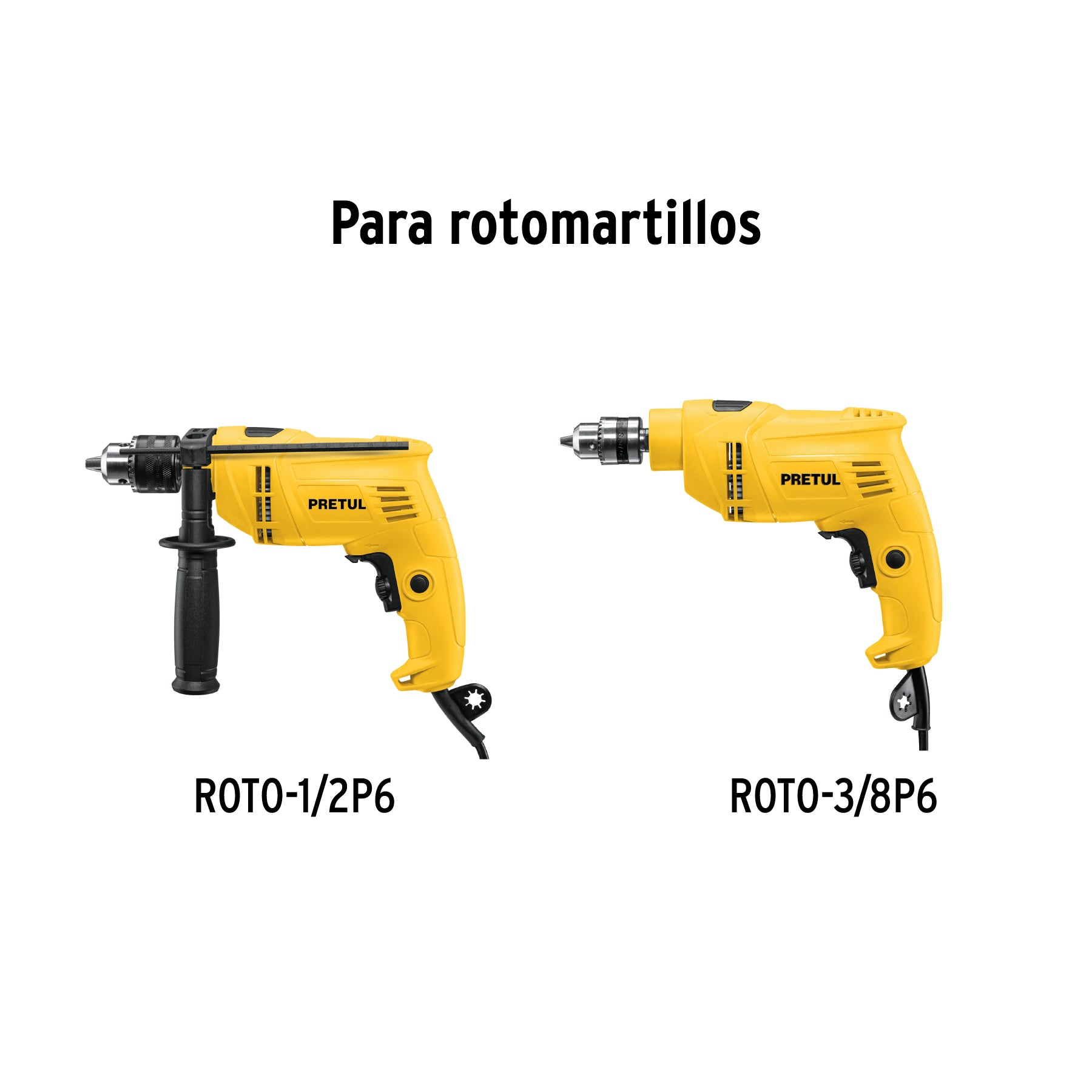 Interruptor de repuesto para ROTO-1/2P6, ROTO-3/8P6, PRETUL