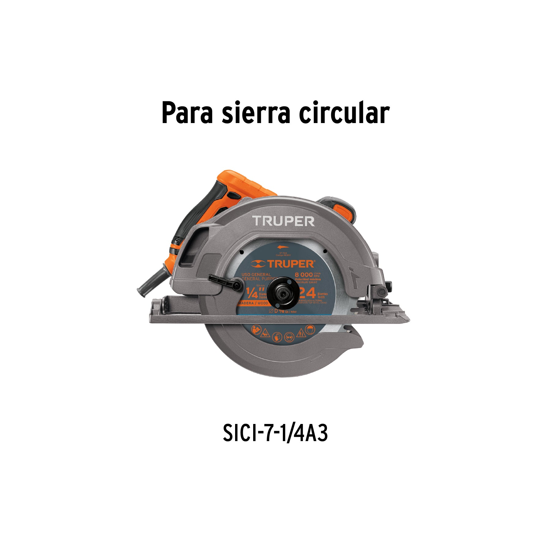 Interruptor de repuesto para SICI-7-1/4A3, TRUPER