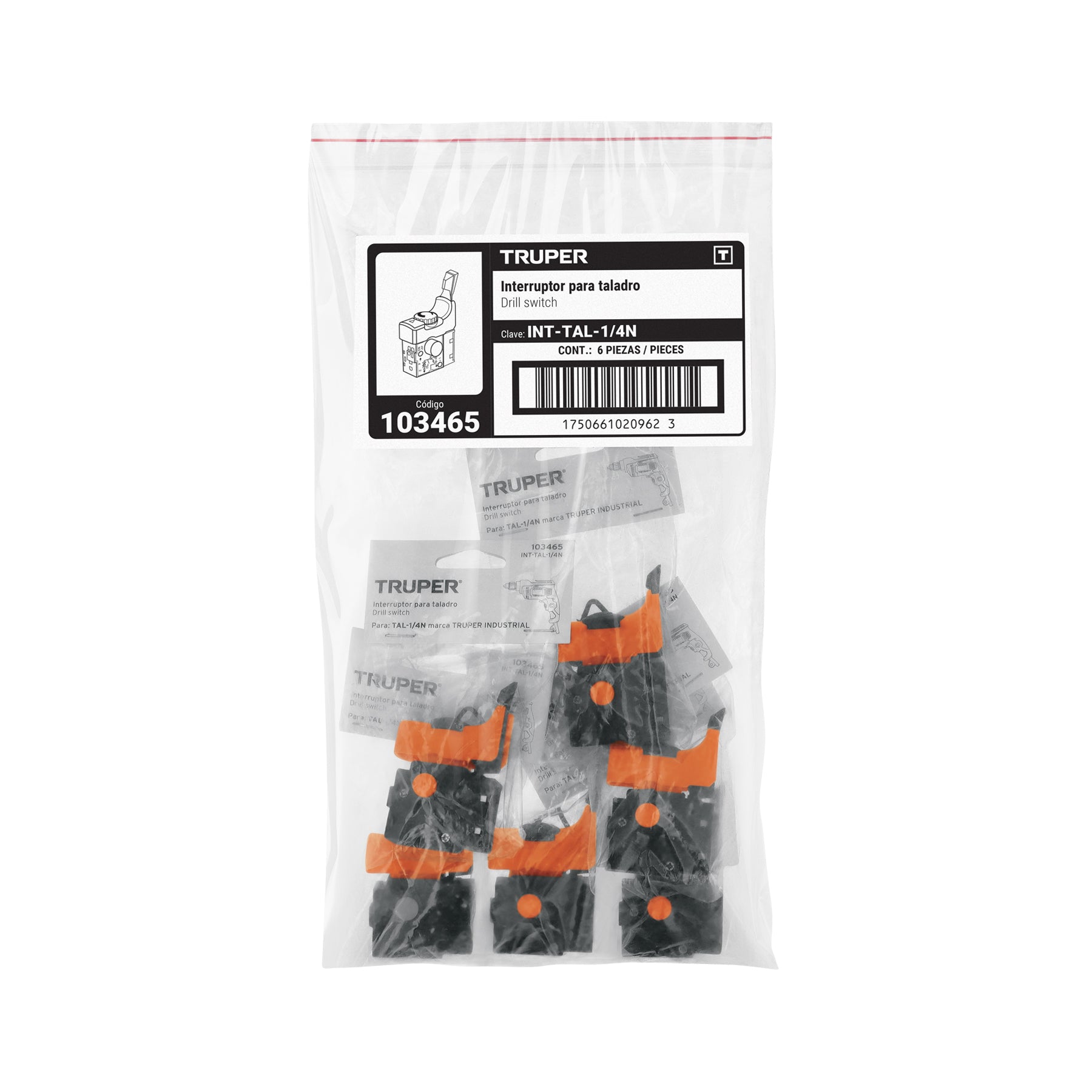 Interruptor de repuesto para TAL-1/4N, TRUPER
