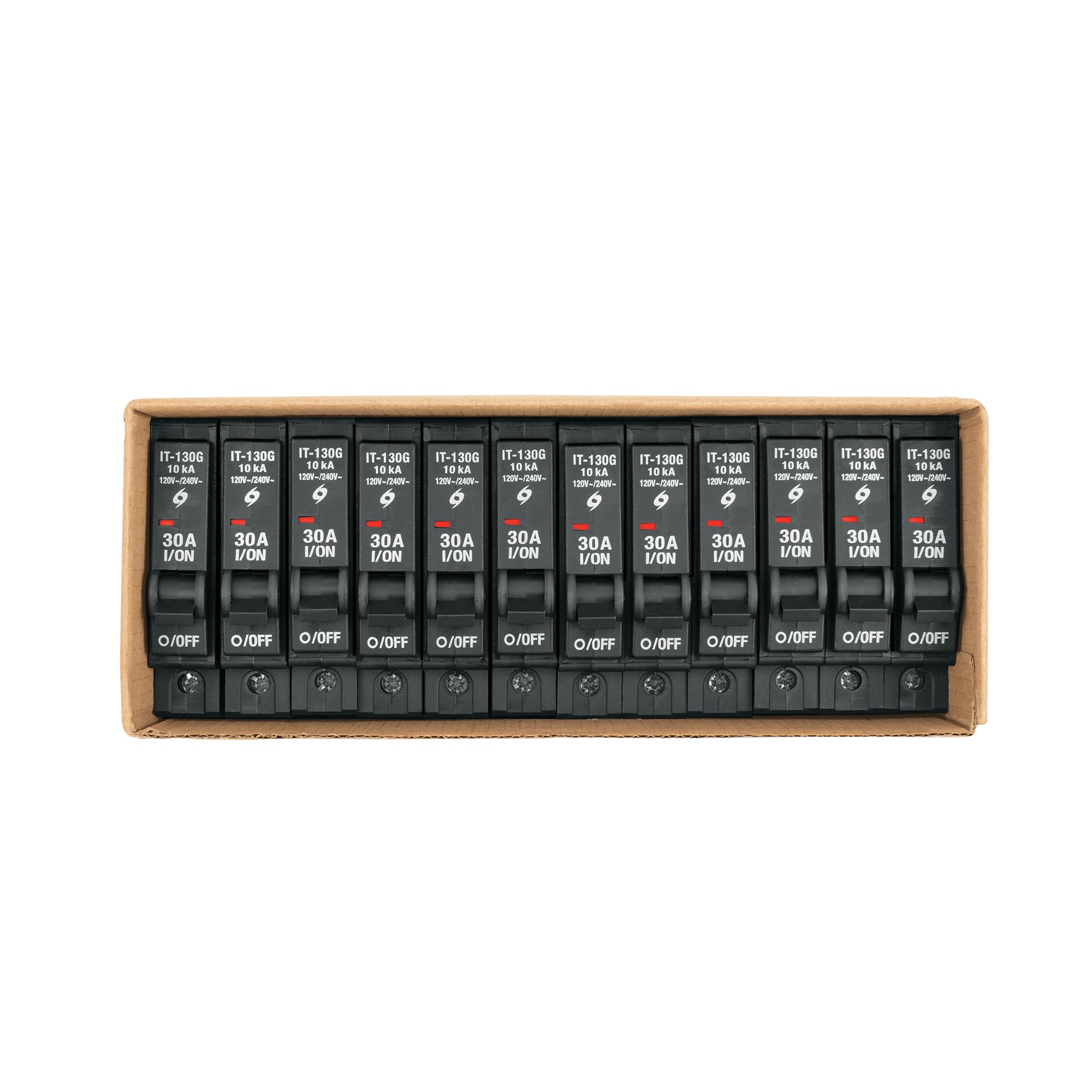 Interruptor de 1 polo 30A enchufable, a granel, VOLTECK