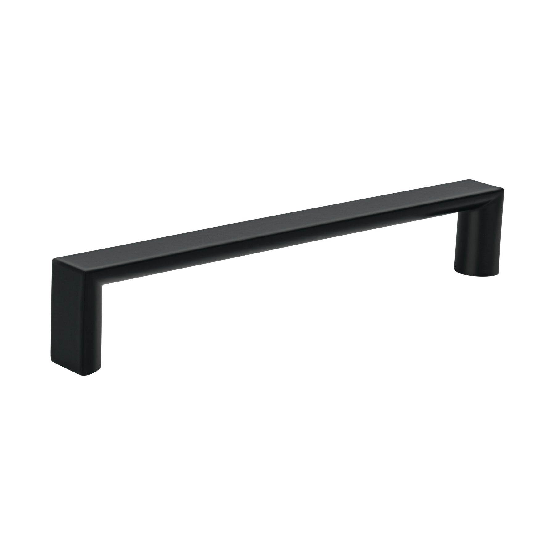 Jaladera de 128mm, línea Andamio, negro, HERMEX