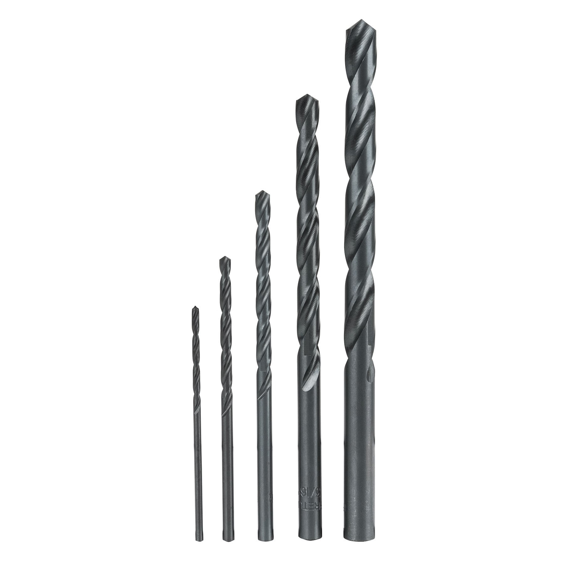 Juego de 5 brocas HSS para metal, PRETUL
