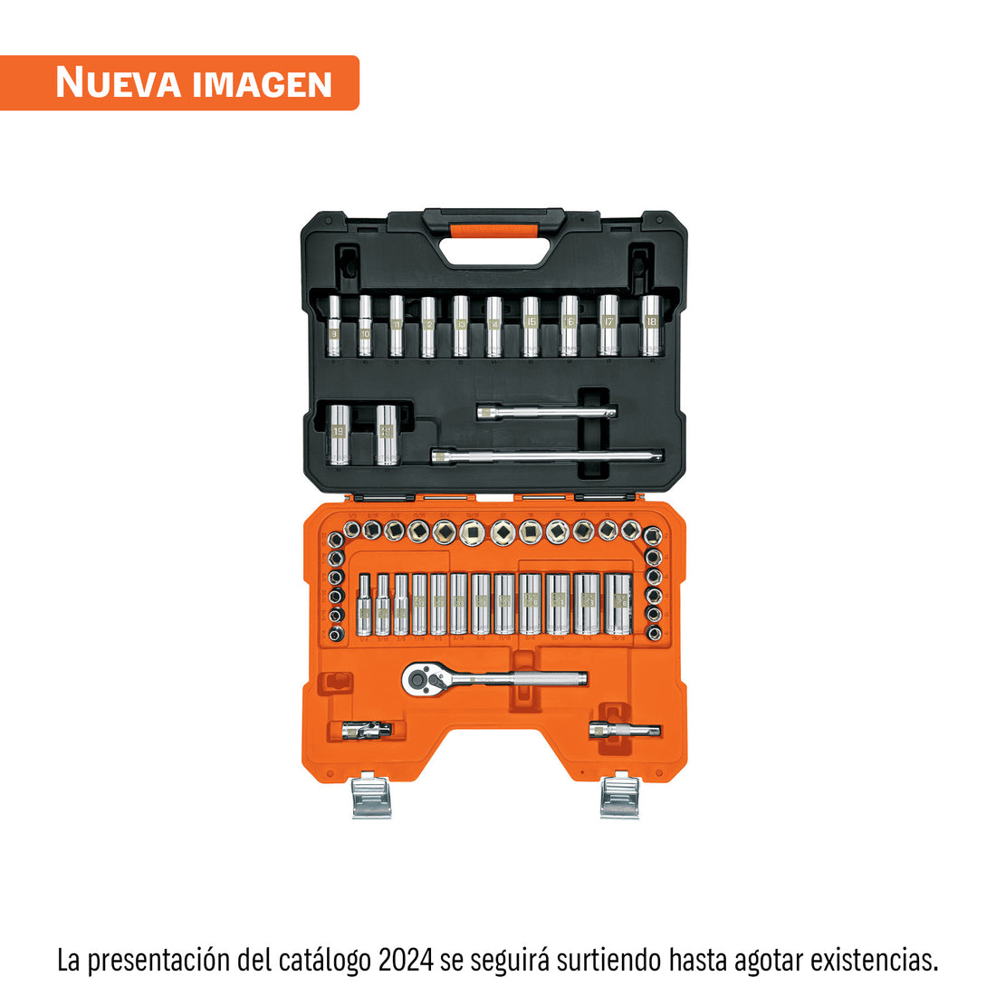 Juego de 53 herramientas cuadro 3/8" mm para mecánico
