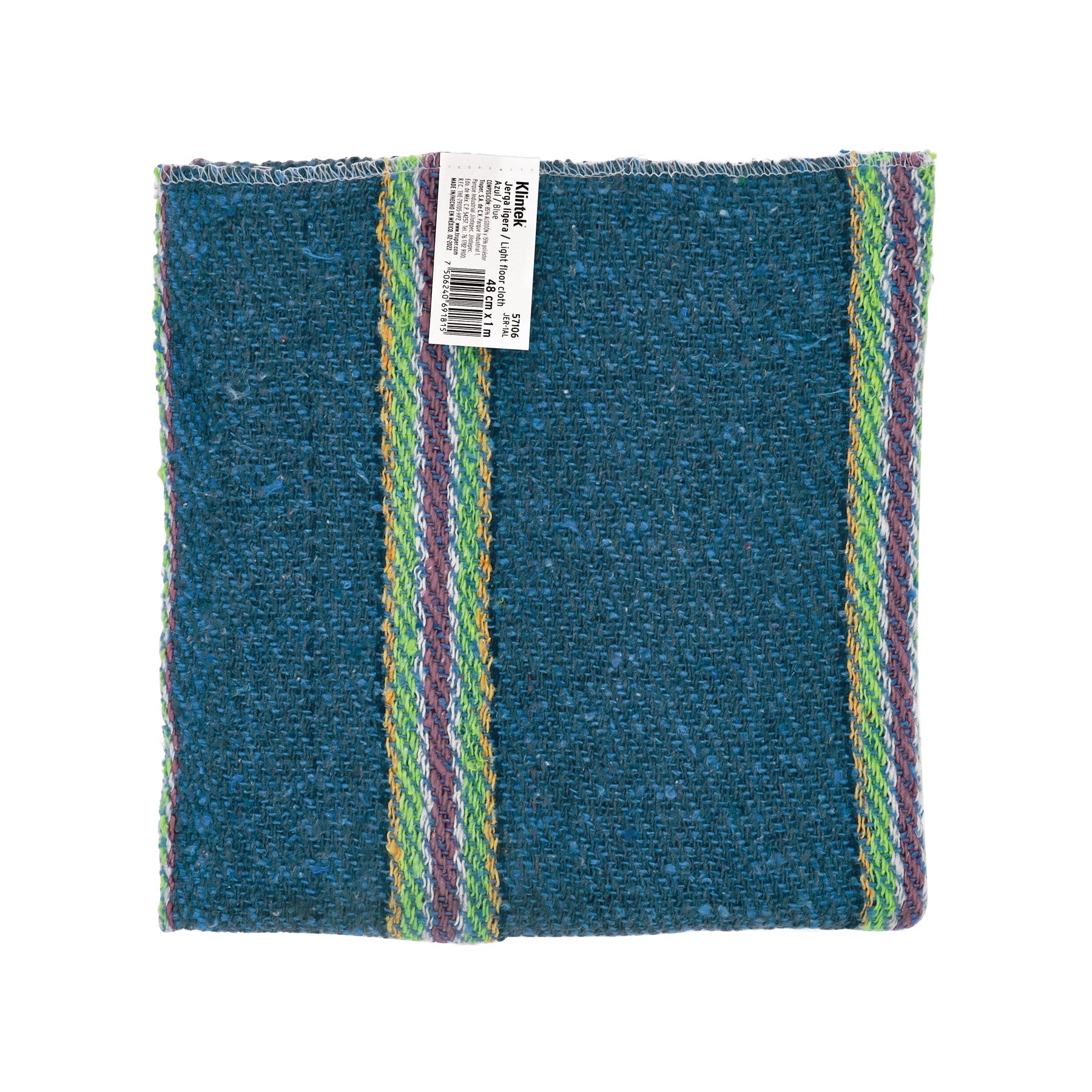 Jerga azul sarga ligera de 1 m x 48 cm, KLINTEK