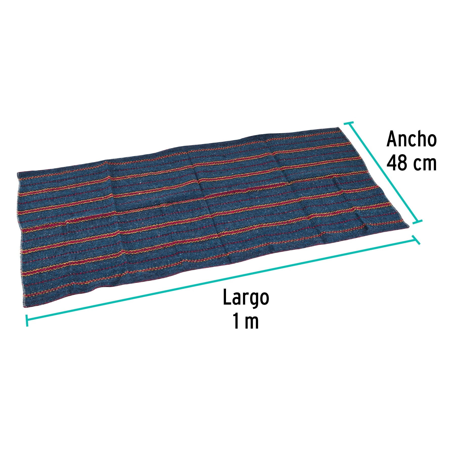 Jerga gris plana de 1 m x 48 cm, KLINTEK