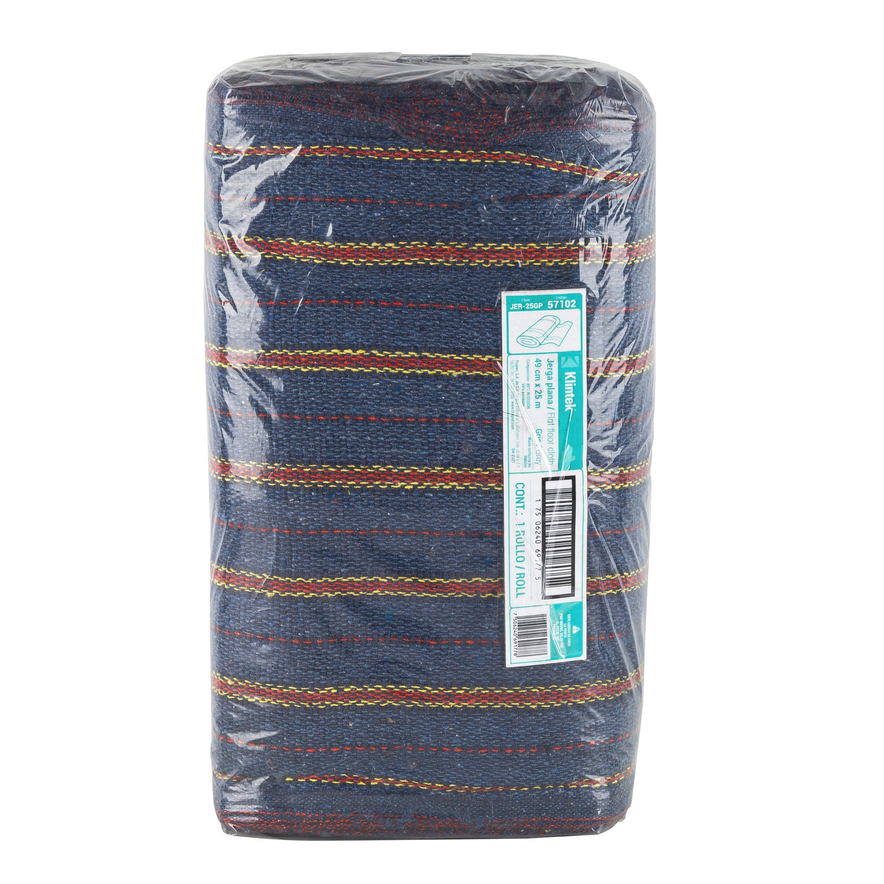 Rollo de 25 m de jerga plana gris, KLINTEK
