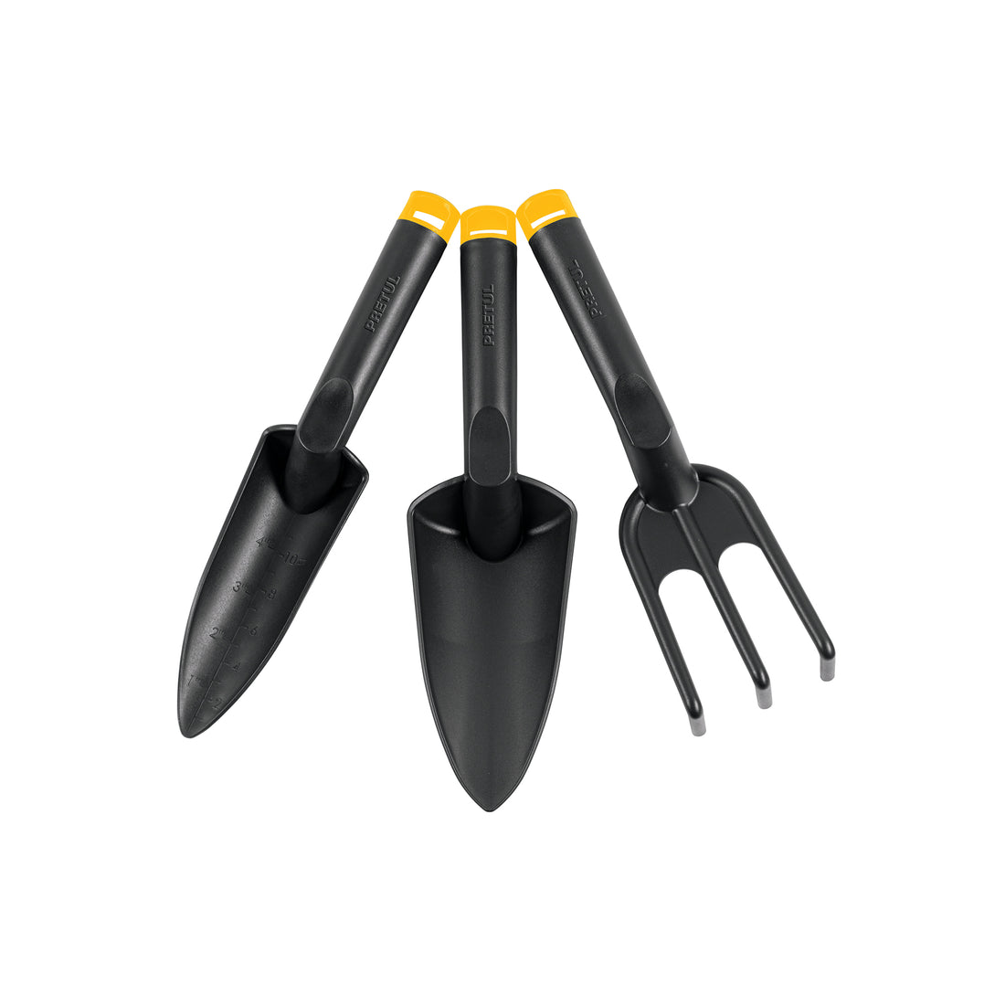 Juego de 3 herramientas de 11" para jardín, PRETUL