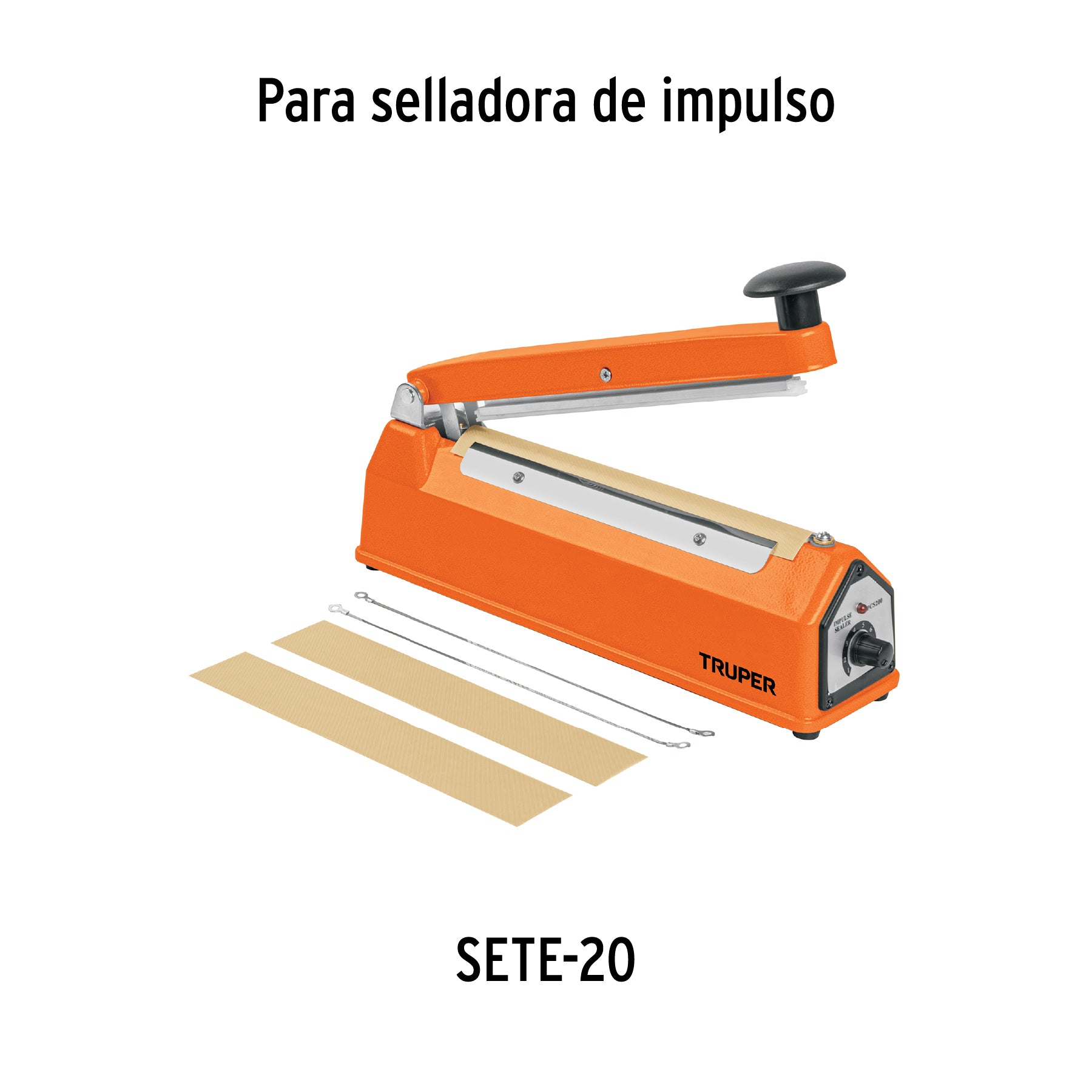 Juego de 5 piezas, resistencia para selladora 20 cm TRUPER