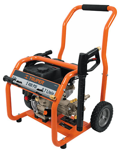 Hidrolavadora con motor a gasolina, 2400 PSI