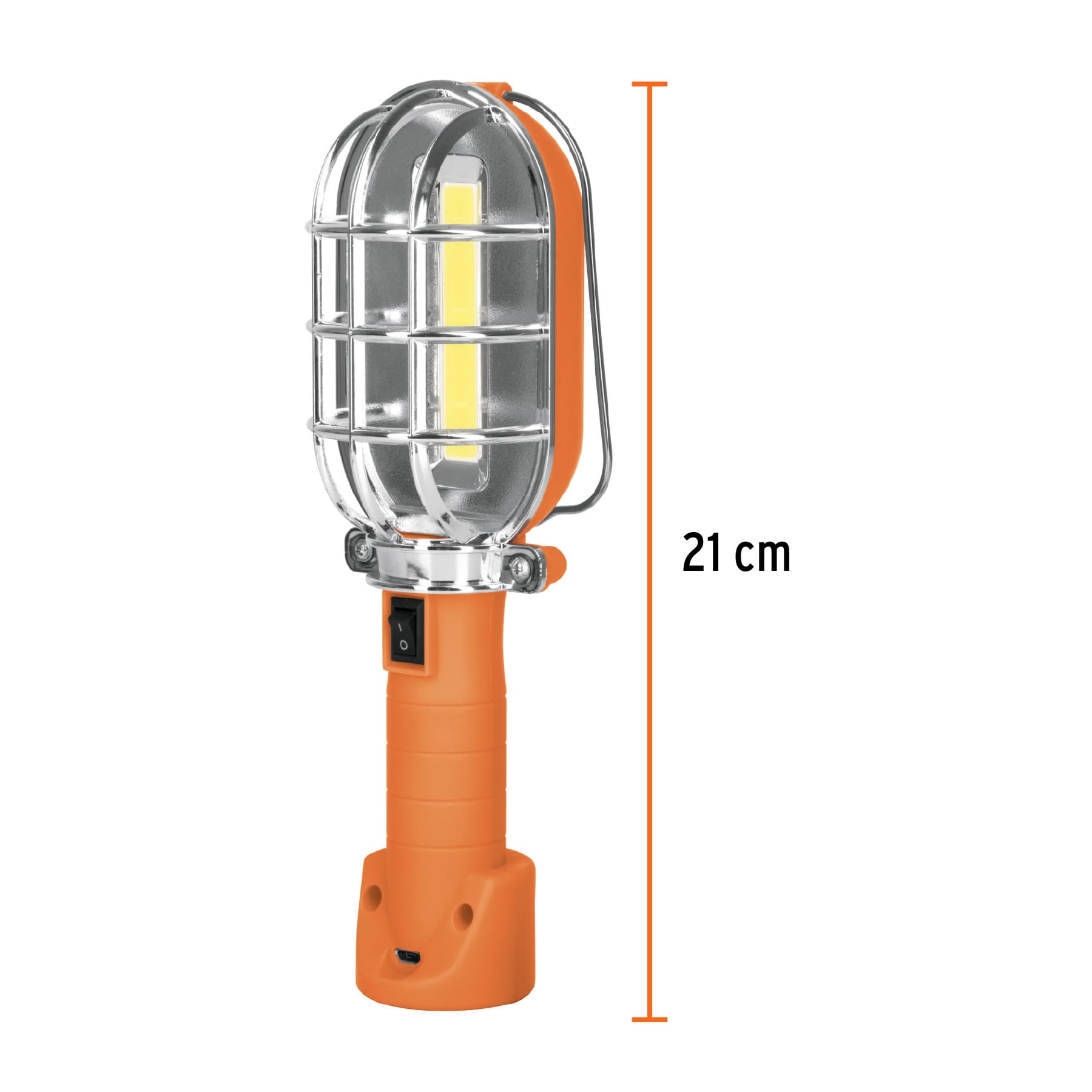 Lámpara LED 280 lm de taller, recargable, TRUPER