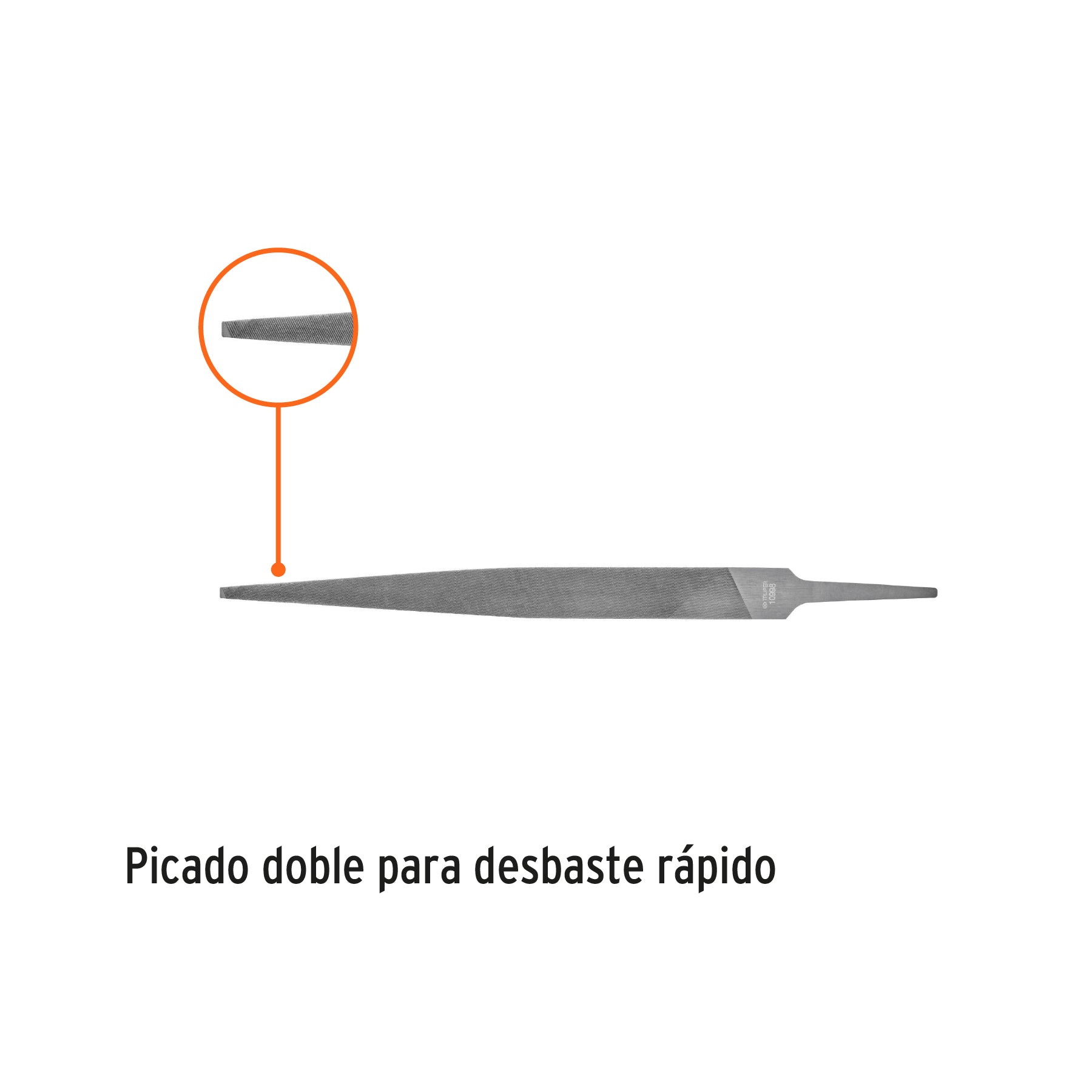 Lima para cerrajero fina 8", TRUPER