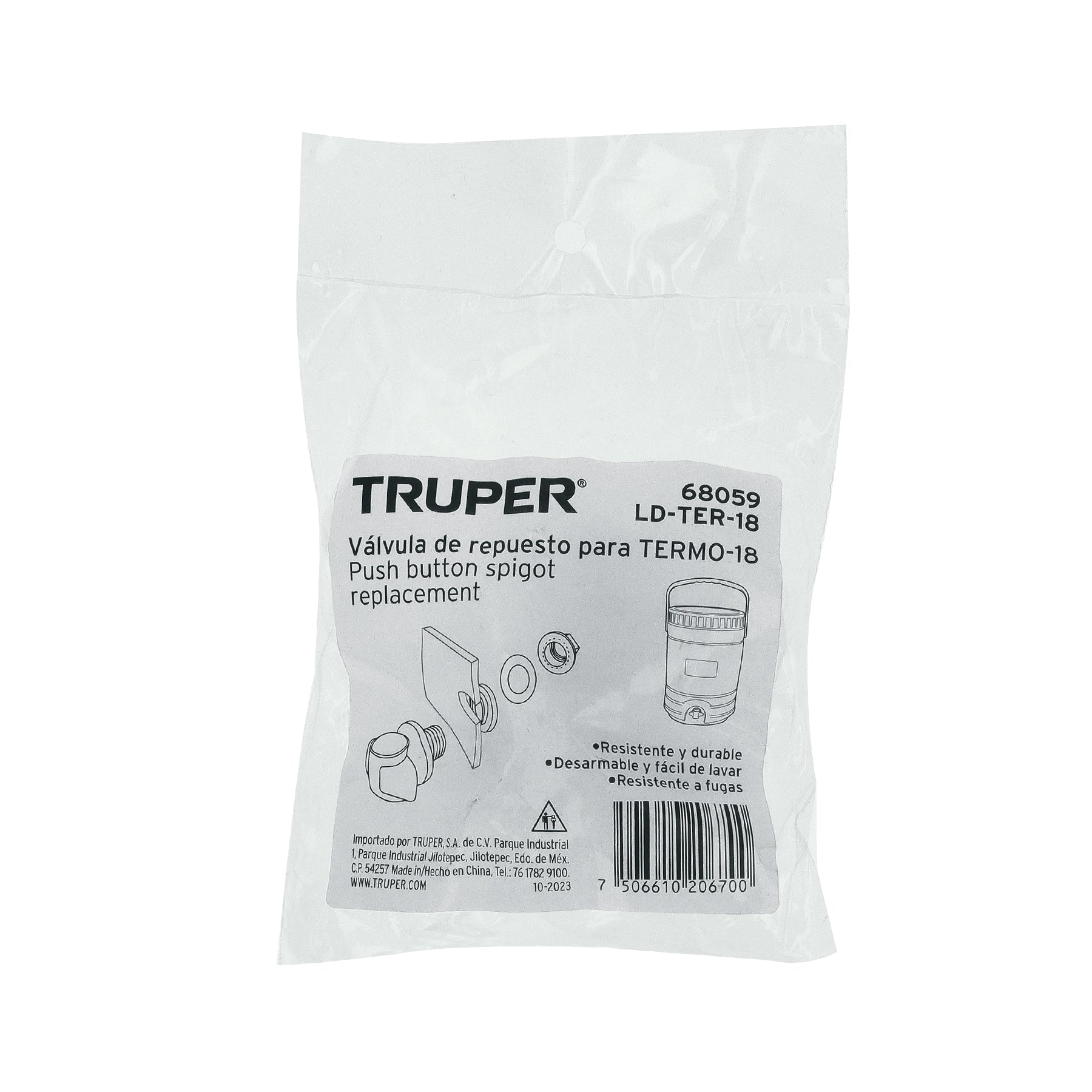 Llave despachadora para TERMO-18, TRUPER