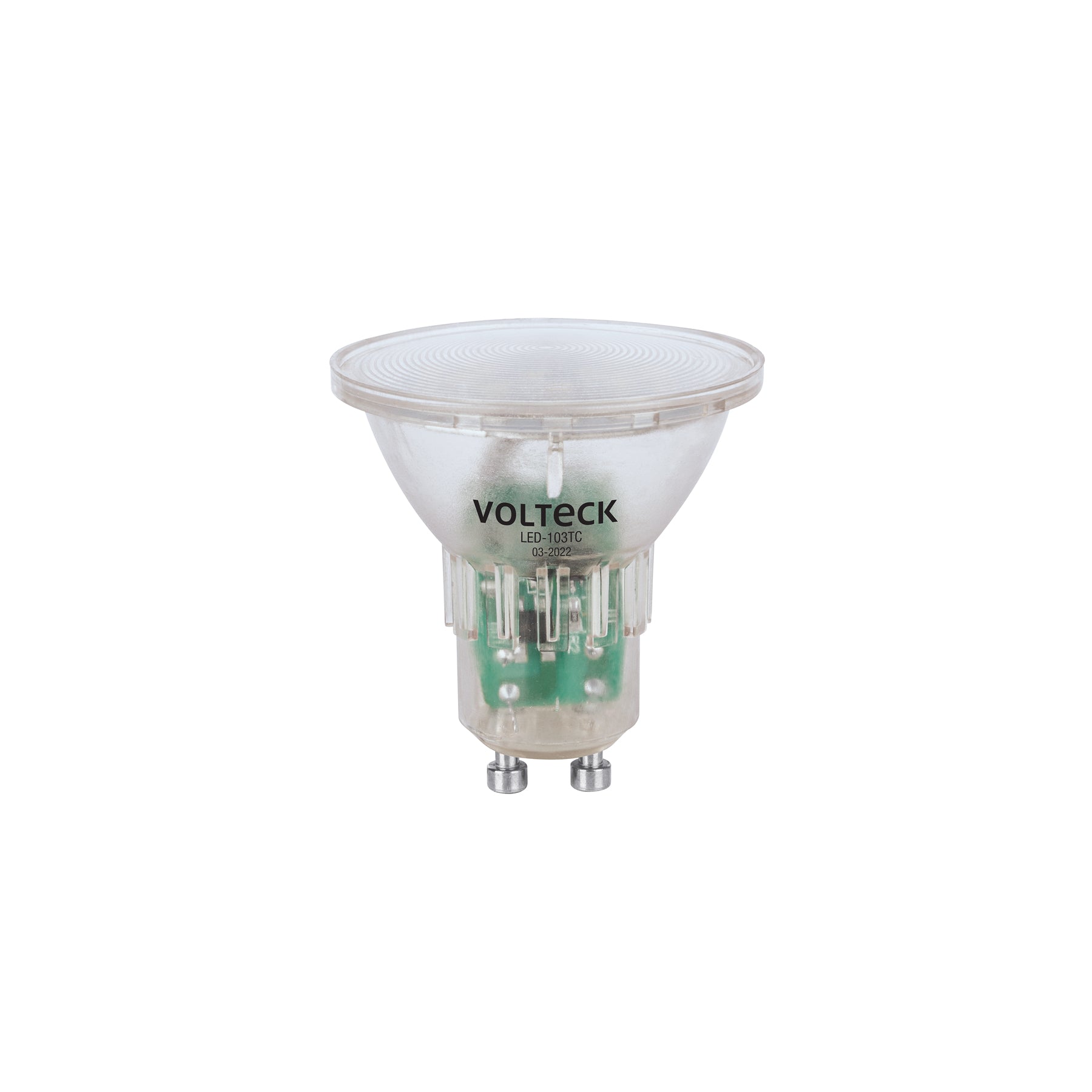 Lámpara trans. de LED 3 W MR16 base GU10 luz cálida, blíster