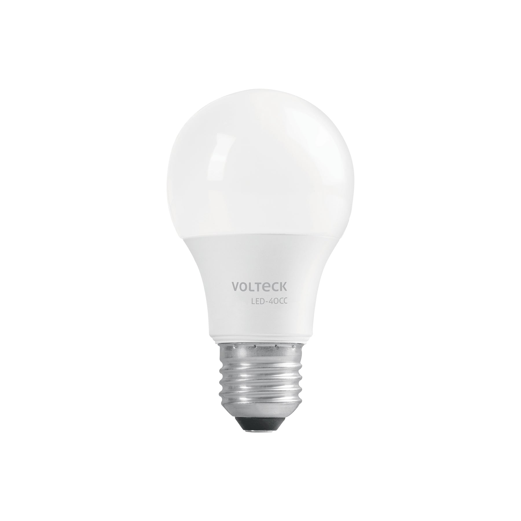 Foco LED 6W (40W) A19, 3000K blanca cálida, 440 lm, caja