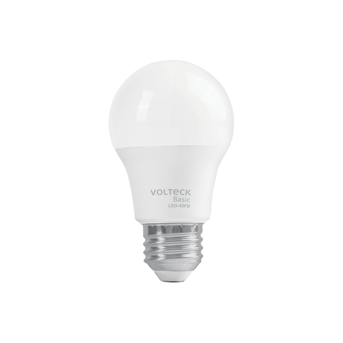 Foco LED 6W (40W) A19, 6500K blanca fría, 570 lm, BASIC
