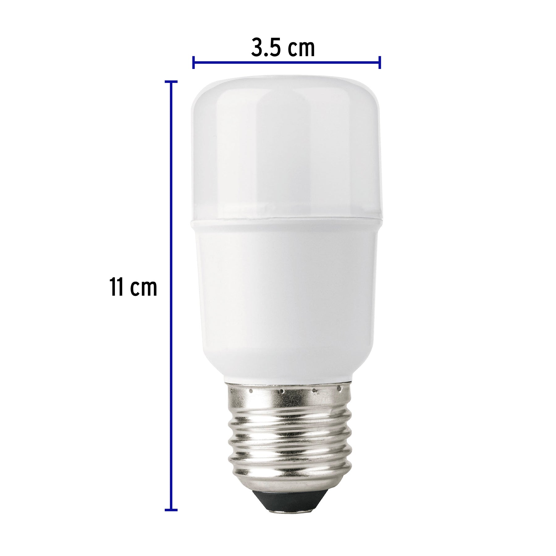 Foco LED 5 W, tipo barra, 6500K blanca fría, E26, VOLTECK