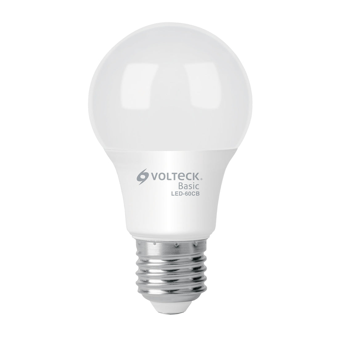 Foco LED 8W (60W) A19, 3000K blanca cálida, 790 lm, BASIC