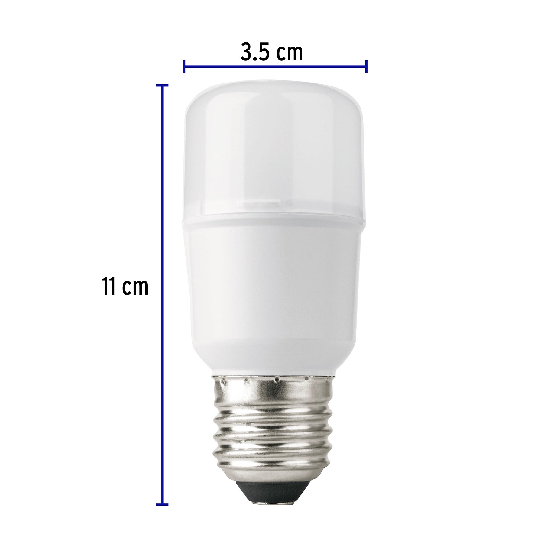Foco LED 8 W, tipo barra, 6500K blanca fría, E26, VOLTECK