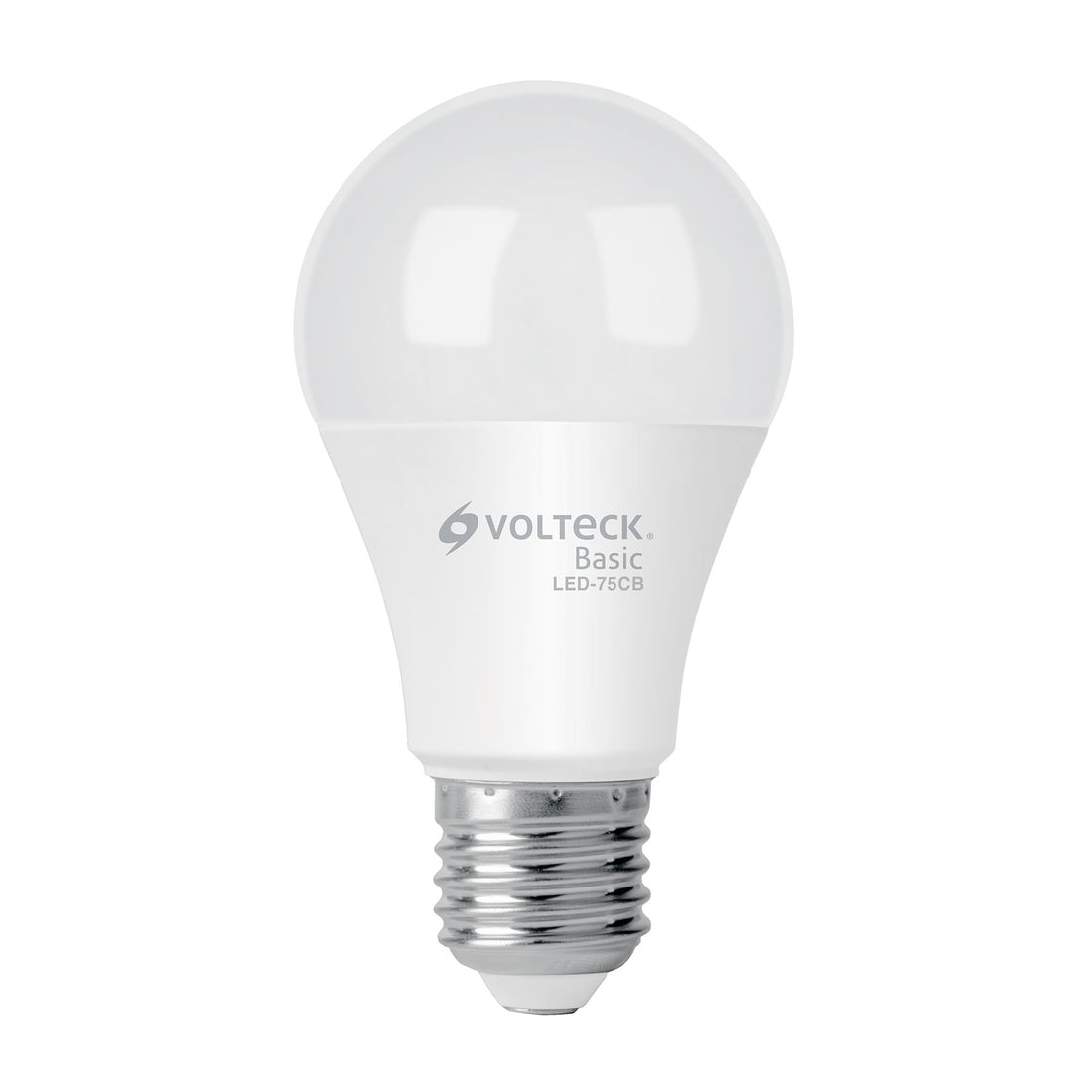 Foco LED 10W (75W) A19, 3000K blanca cálida, 950 lm, BASIC