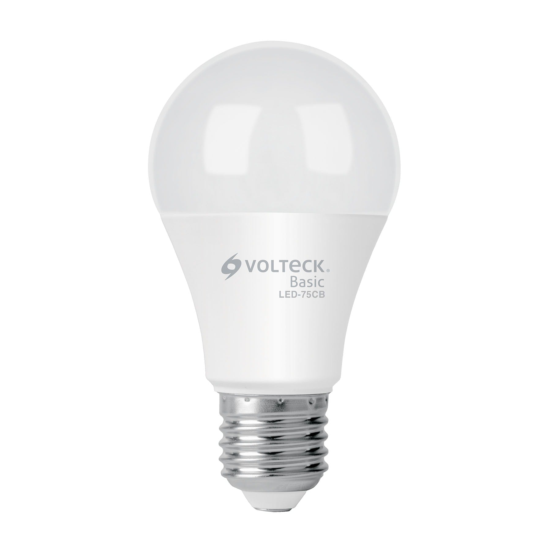 Foco LED 10W (75W) A19, 3000K blanca cálida, 950 lm, BASIC