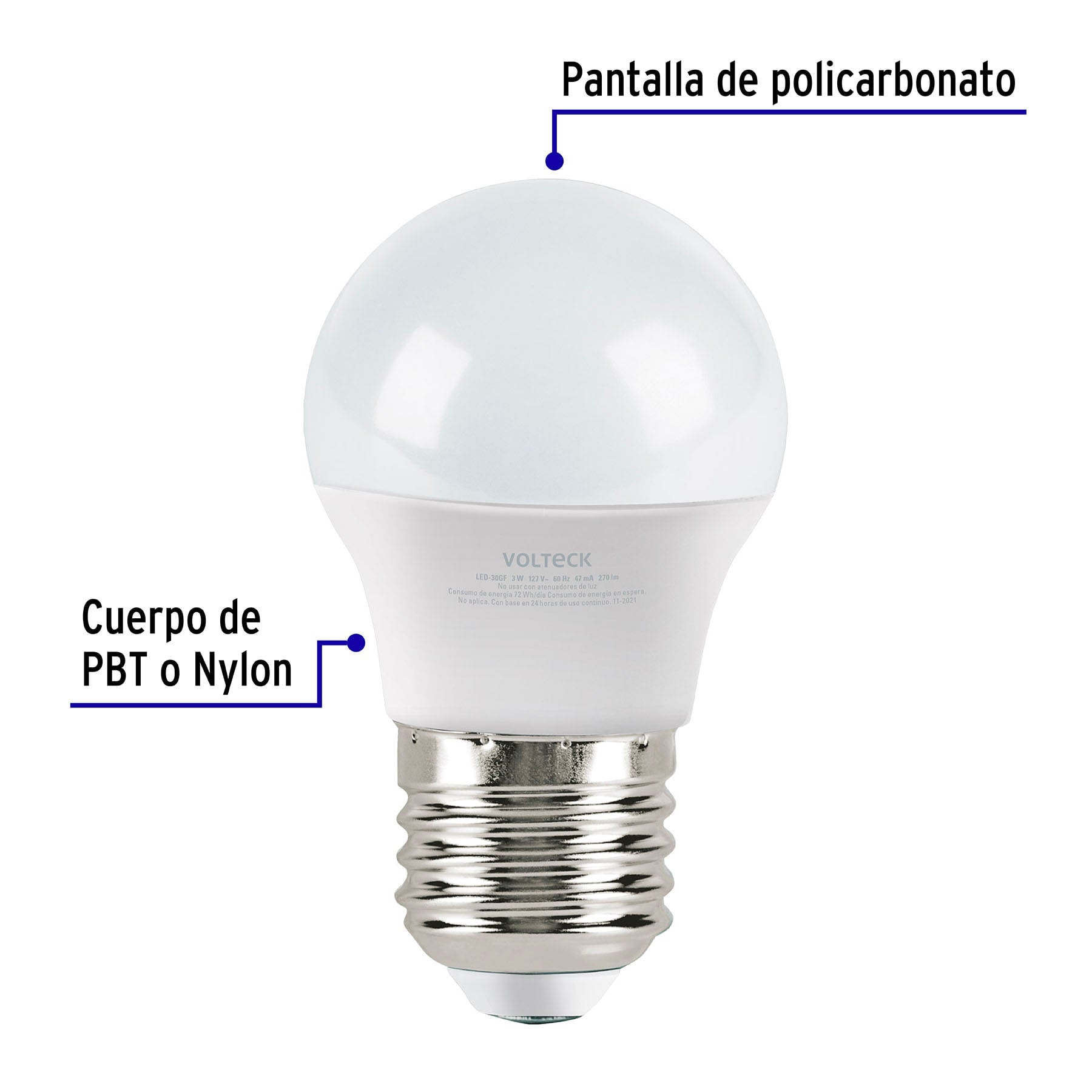 Pack 4 focos LED 10W (75W) A19, 3000K cálida, 950 lm, BASIC