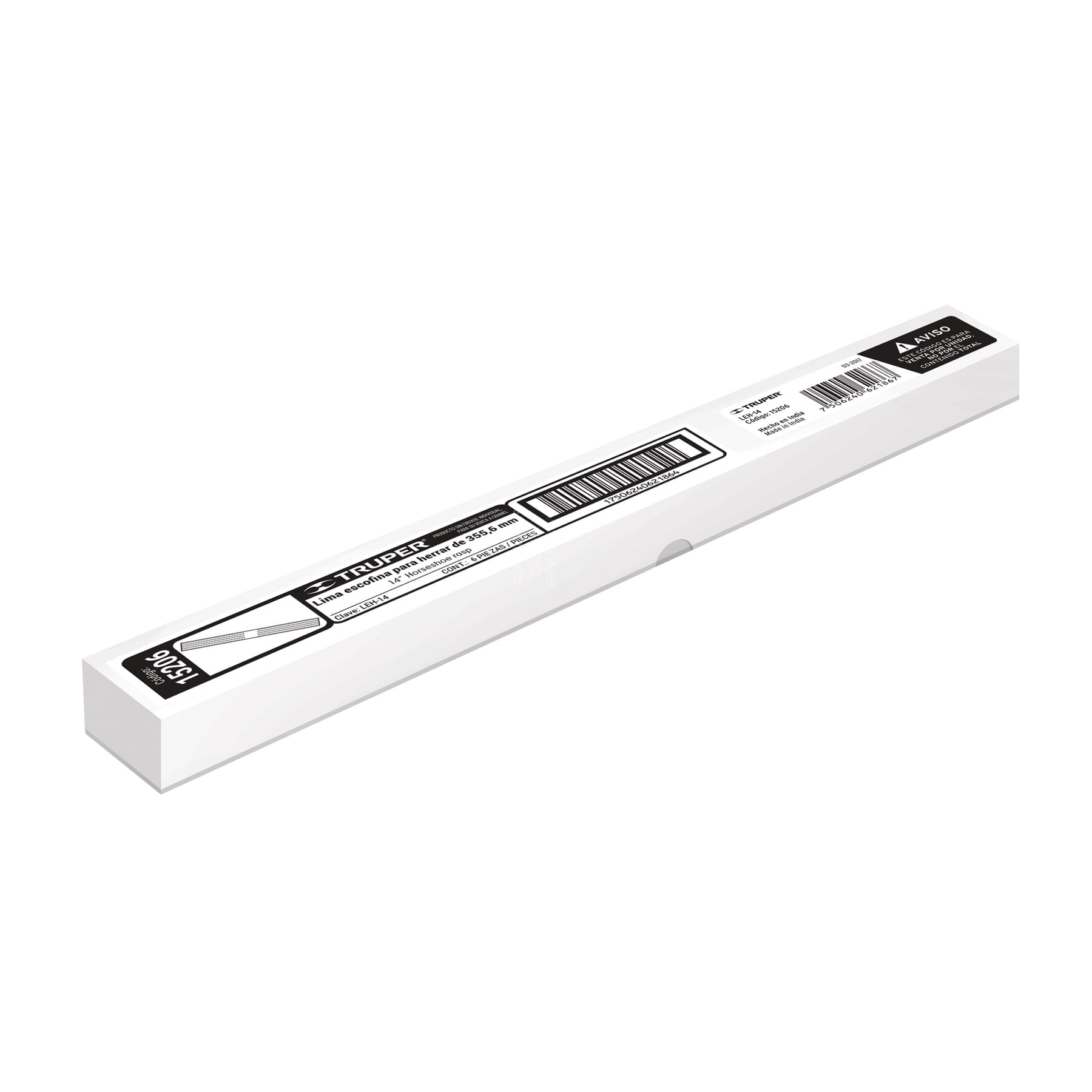 Lima escofina para herrar 14", TRUPER