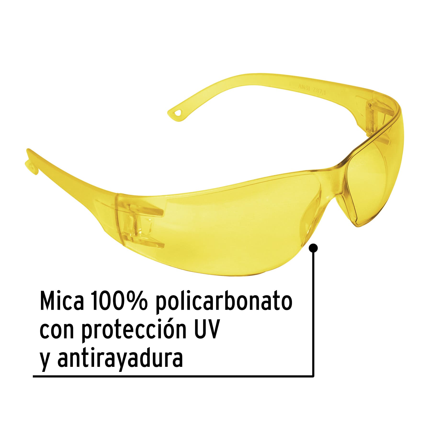 Lentes de seguridad ámbar, PRETUL LITE