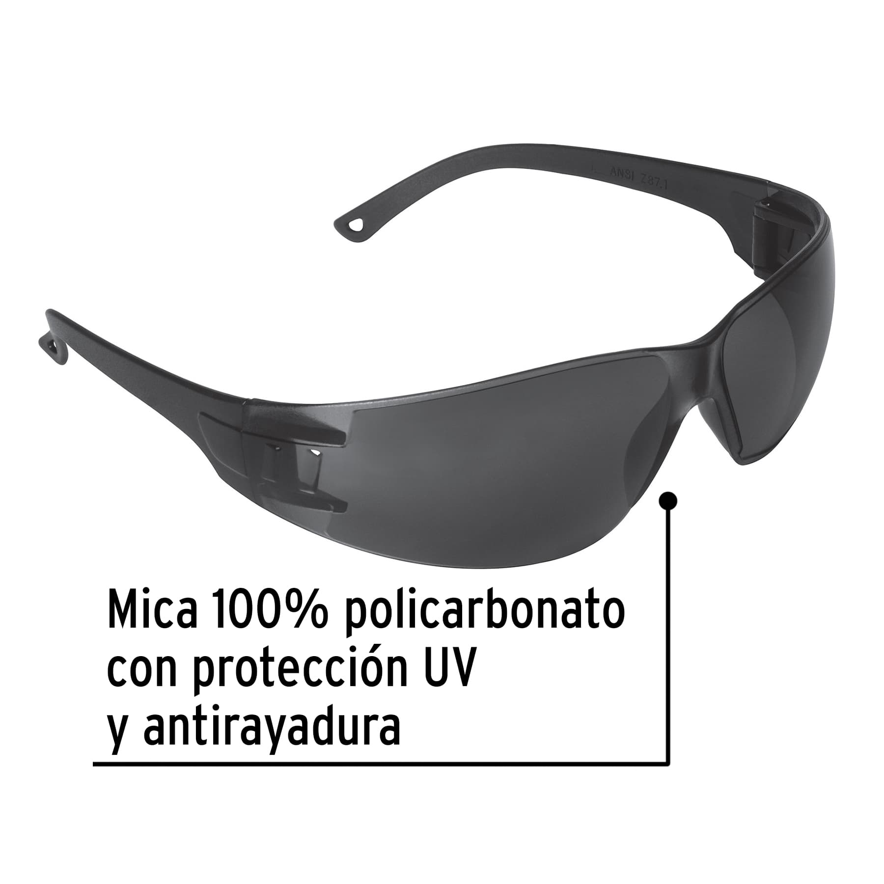 Lentes de seguridad grises, PRETUL LITE