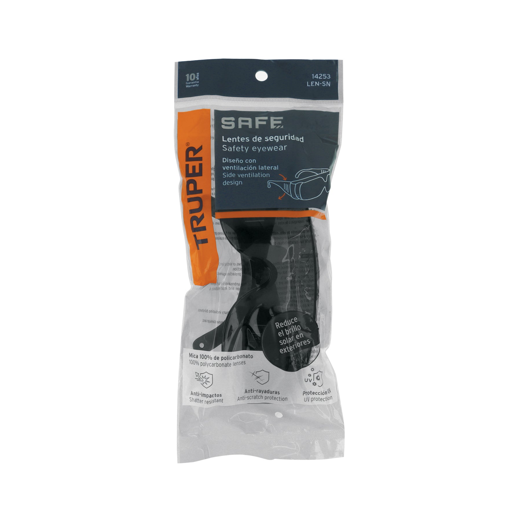 Lentes de seguridad grises, TRUPER Safe