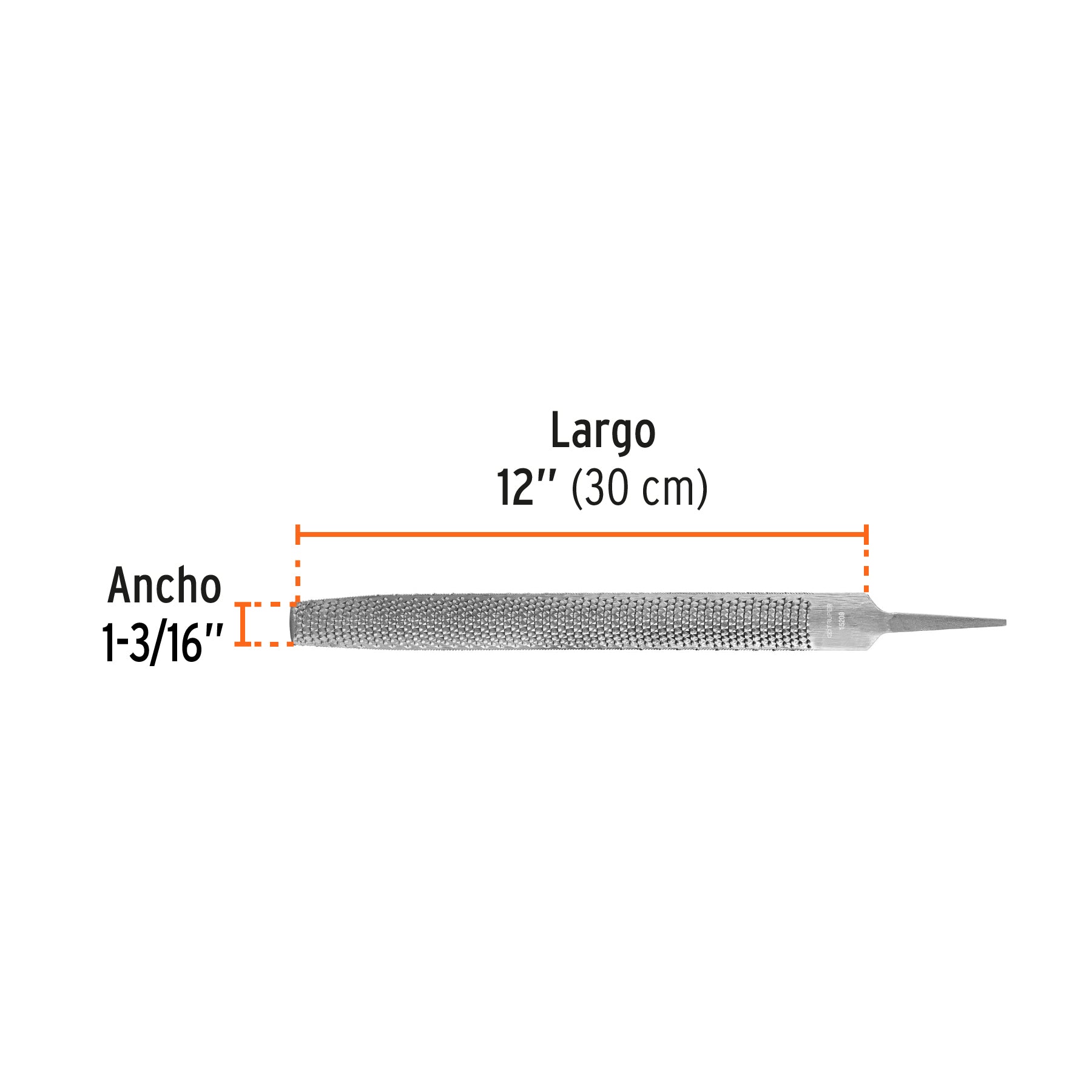 Lima escofina 12", TRUPER
