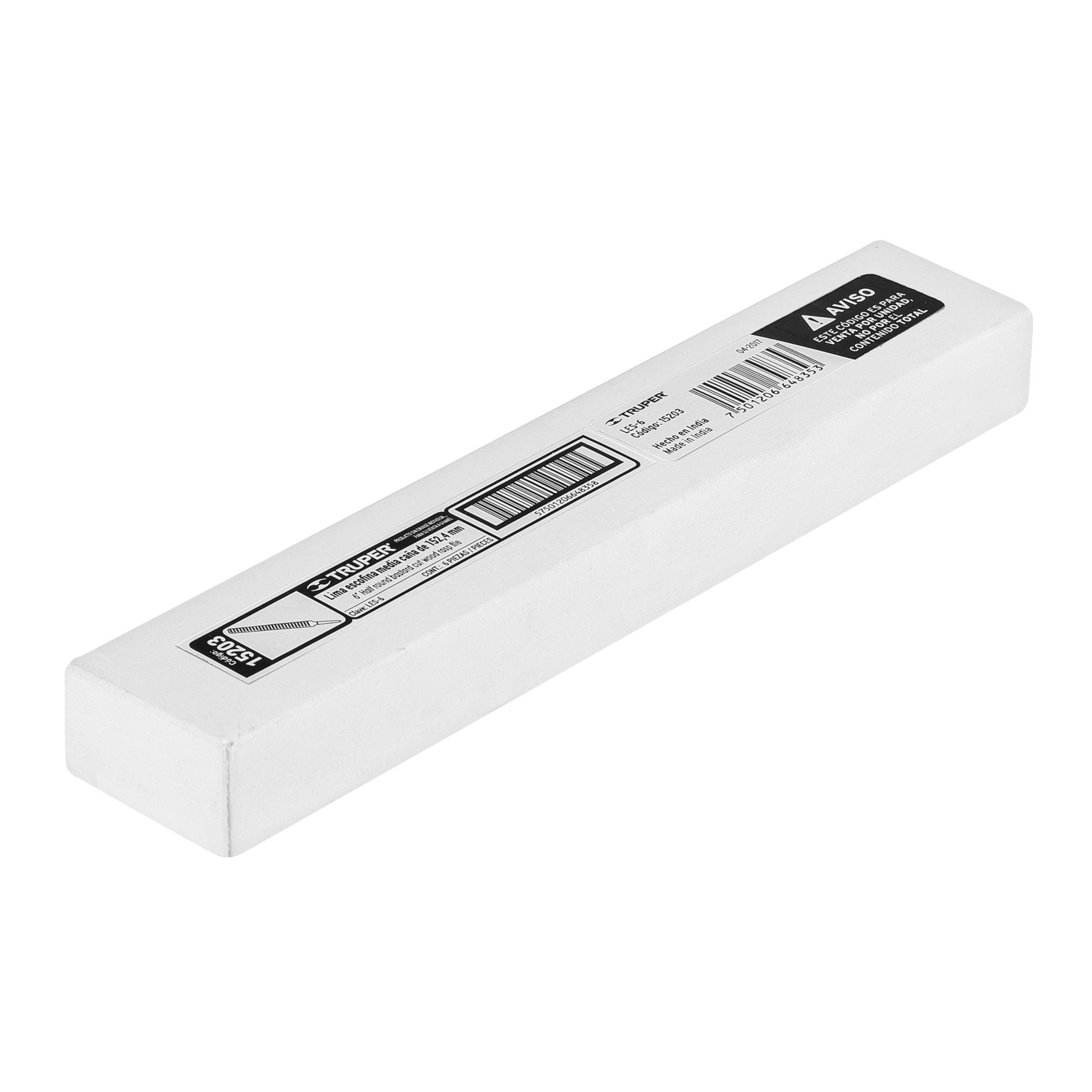 Lima escofina 6", TRUPER