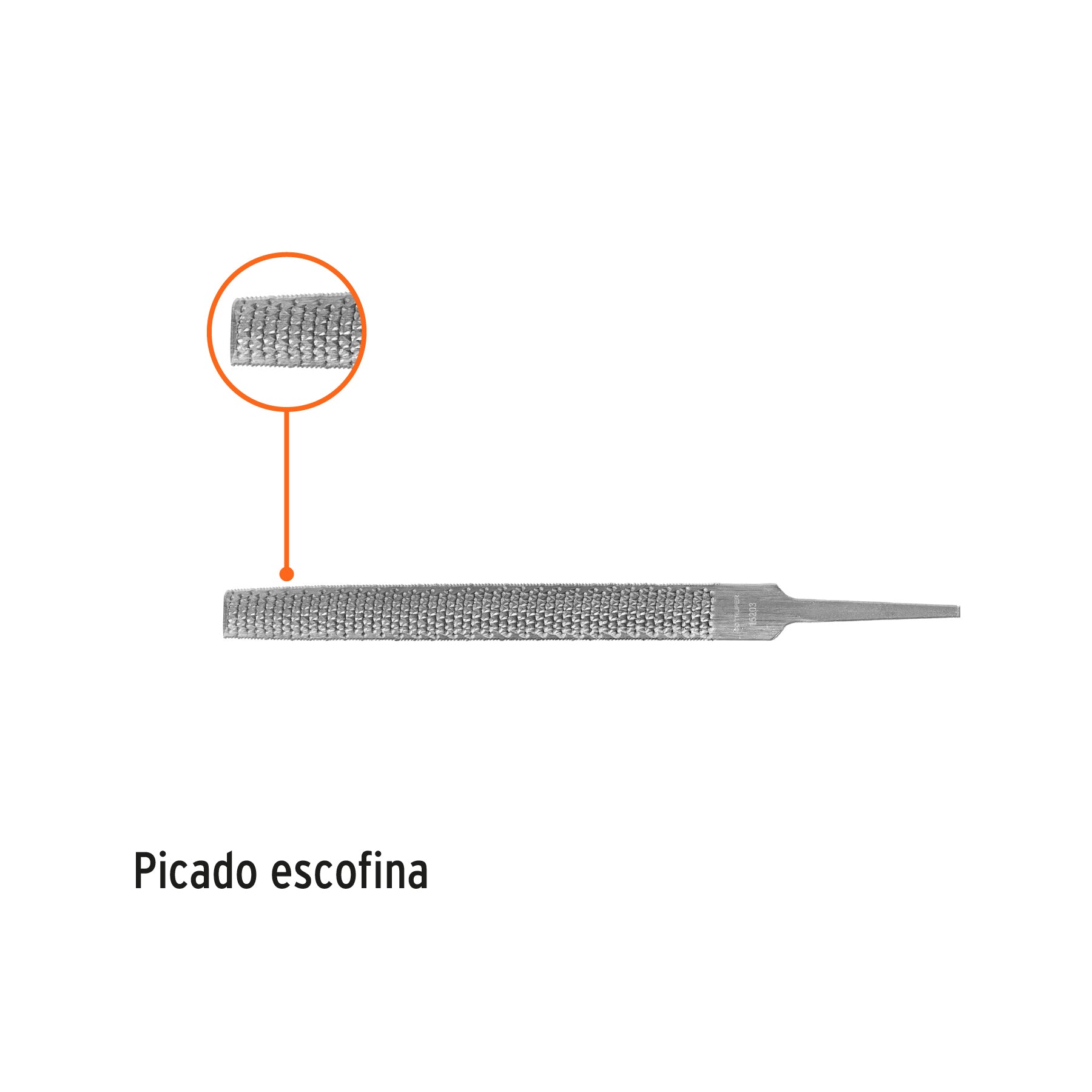 Lima escofina 6", TRUPER