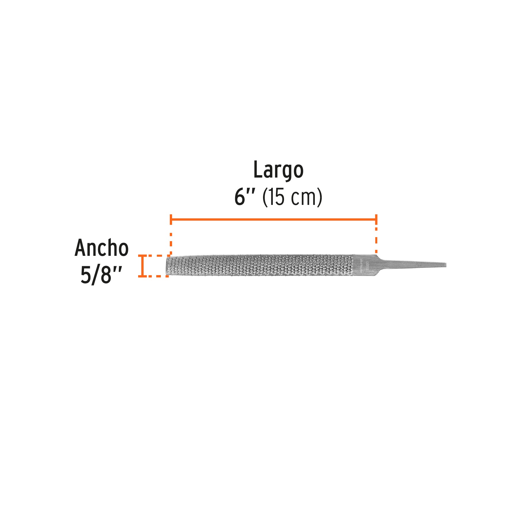 Lima escofina 6", TRUPER