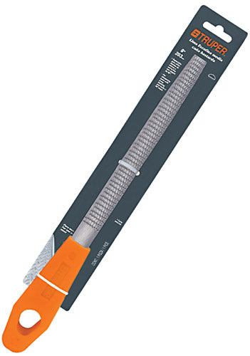 Lima escofina 8" en blíster, TRUPER