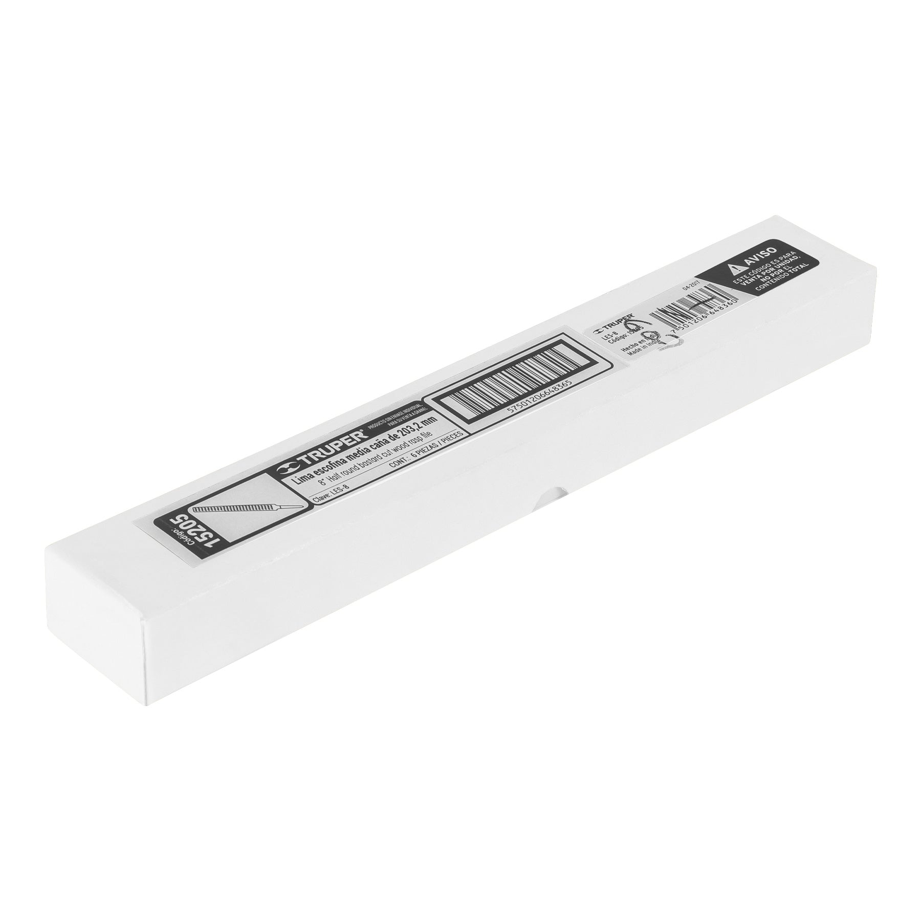 Lima escofina 8", TRUPER