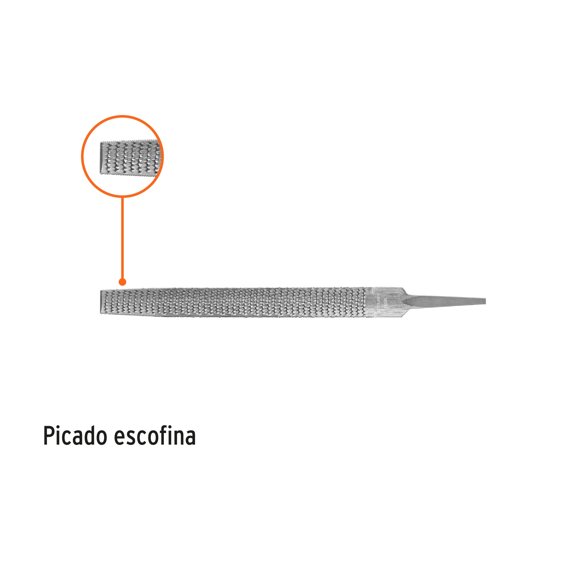 Lima escofina 8", TRUPER