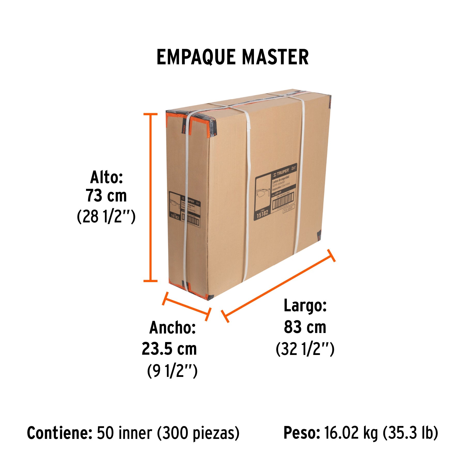 Lentes seguridad espejo plata c/cordón ajustable, Sport - Empaque