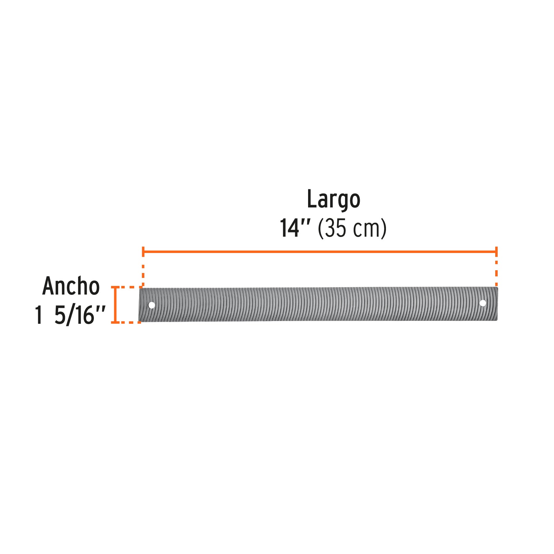 Lima para hojalatero 14", TRUPER