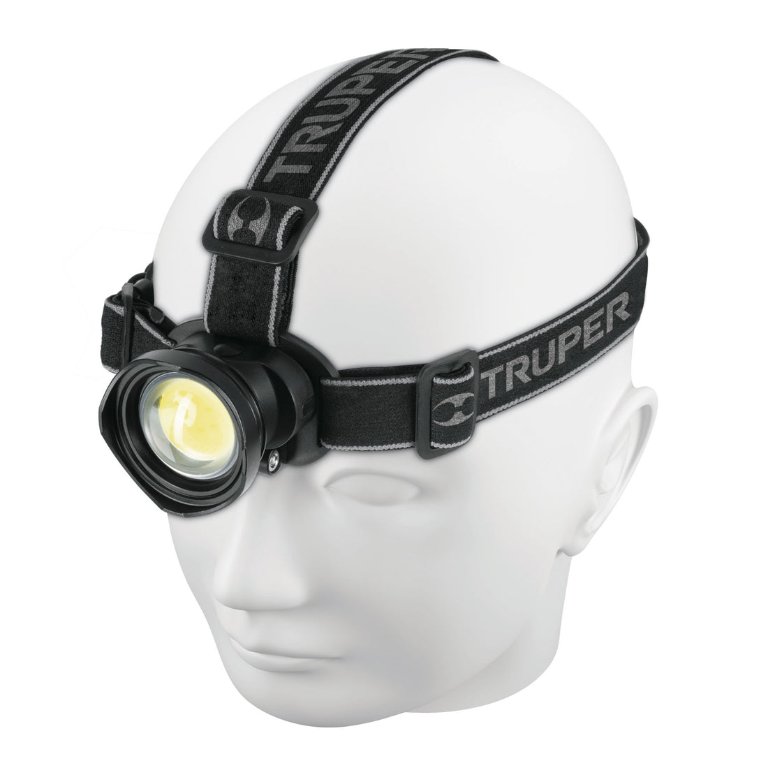 Linterna de minero 1 LED 400 lm de 3 pilas AAA, TRUPER