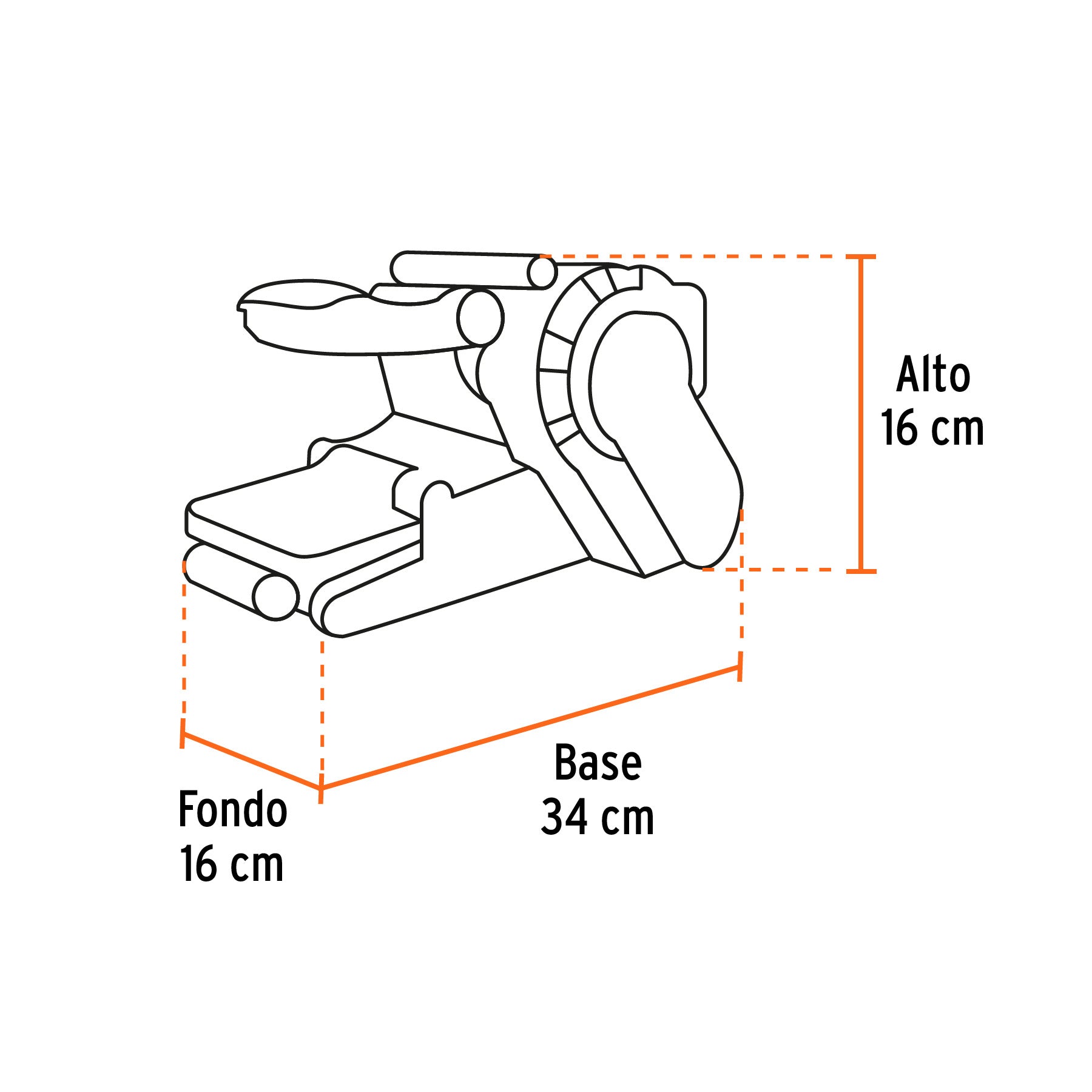 Lijadora de banda 3 x 21", 1010W, TRUPER PRO