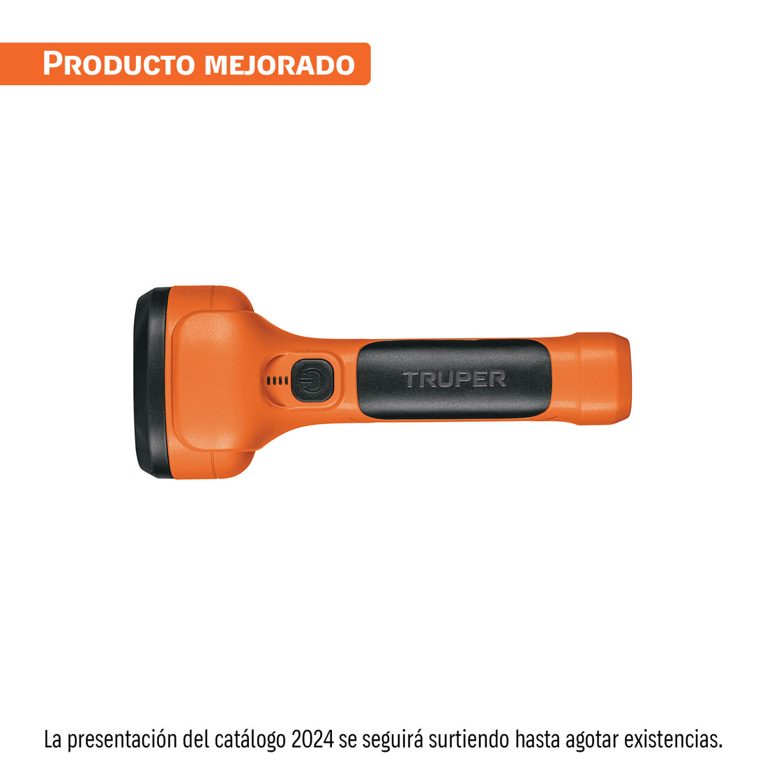 Linterna plástica de LED 350 lm, recargable, TRUPER